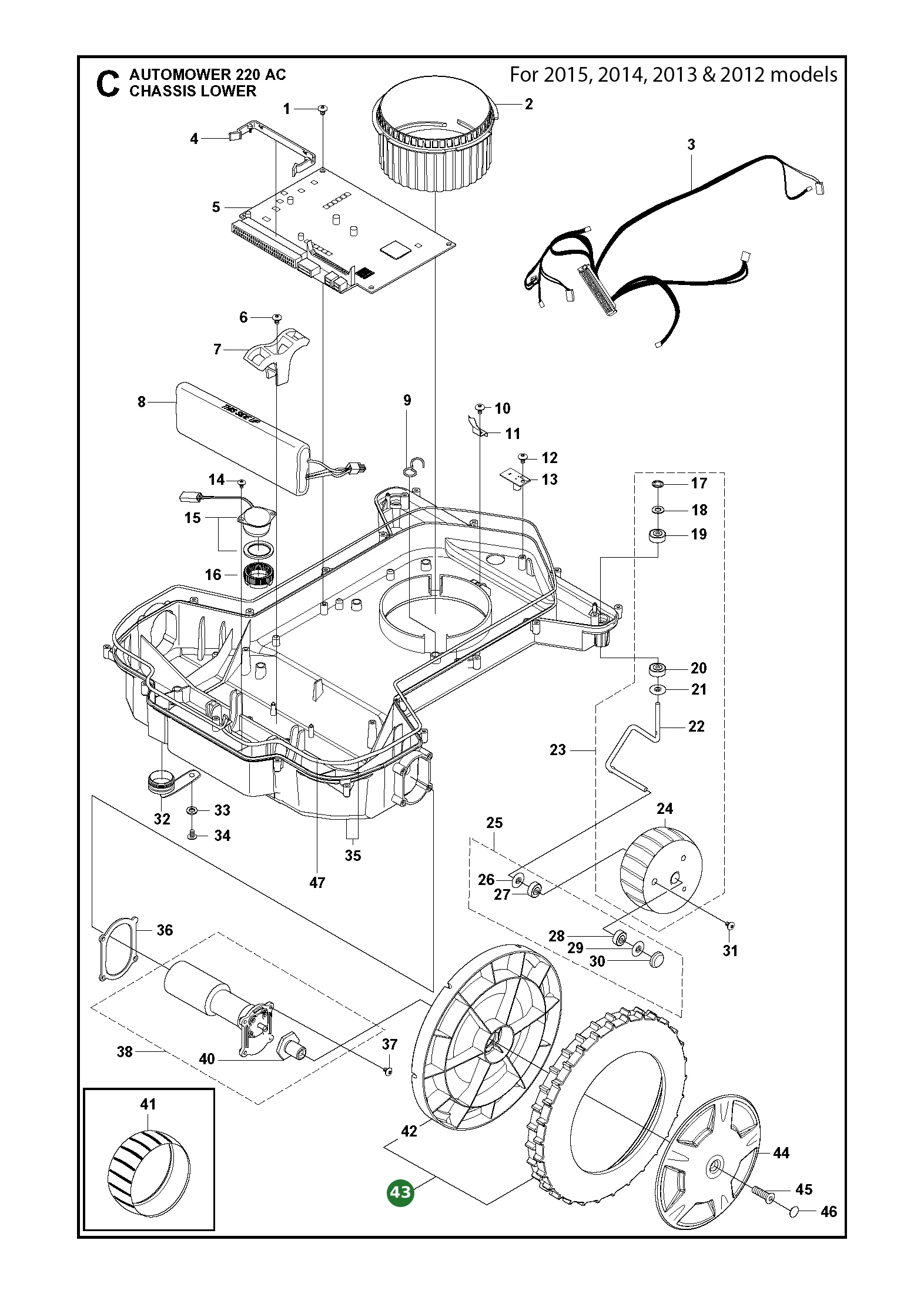 Position im Ersatzteilkatalog