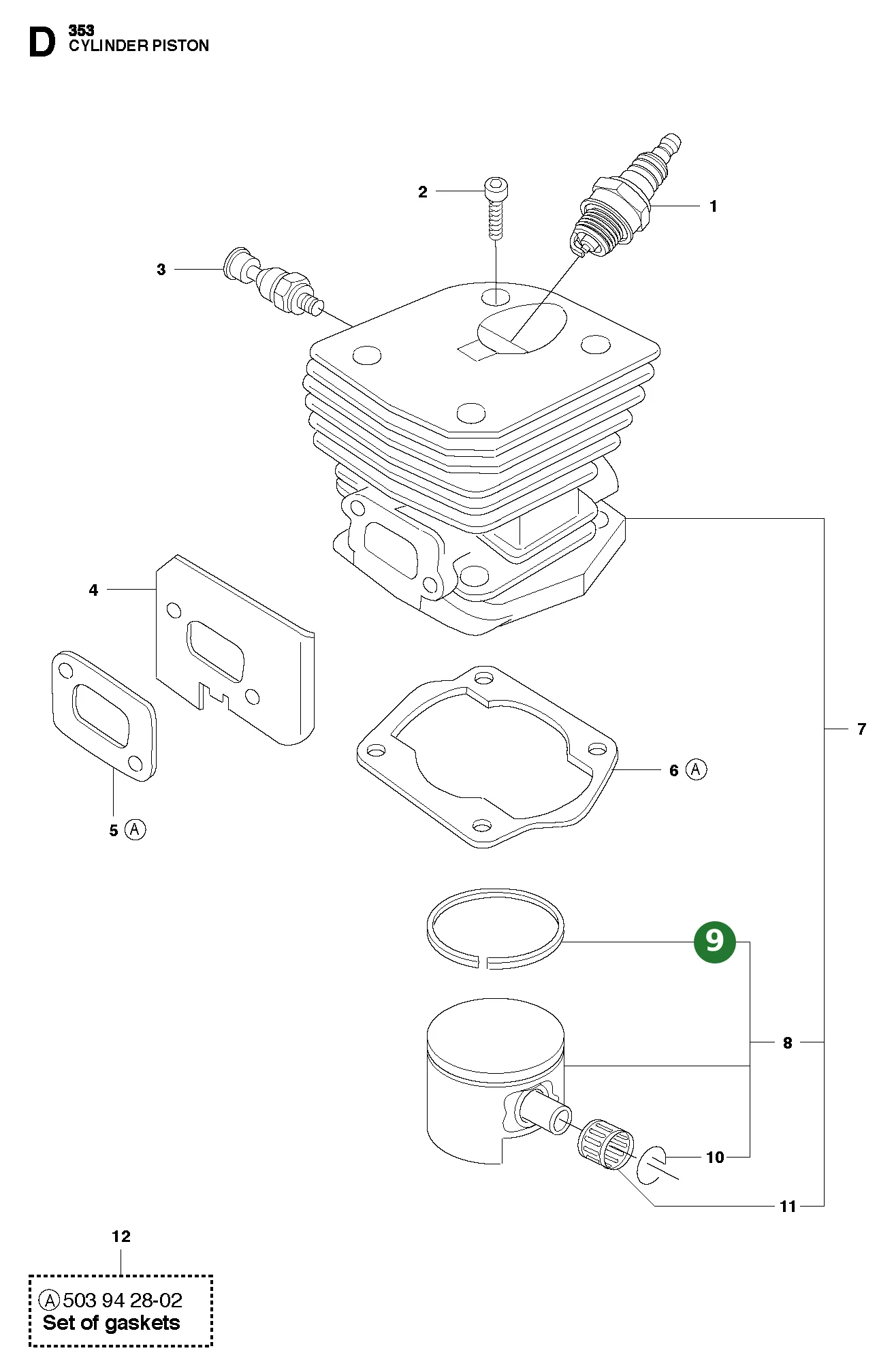 Position im Ersatzteilkatalog
