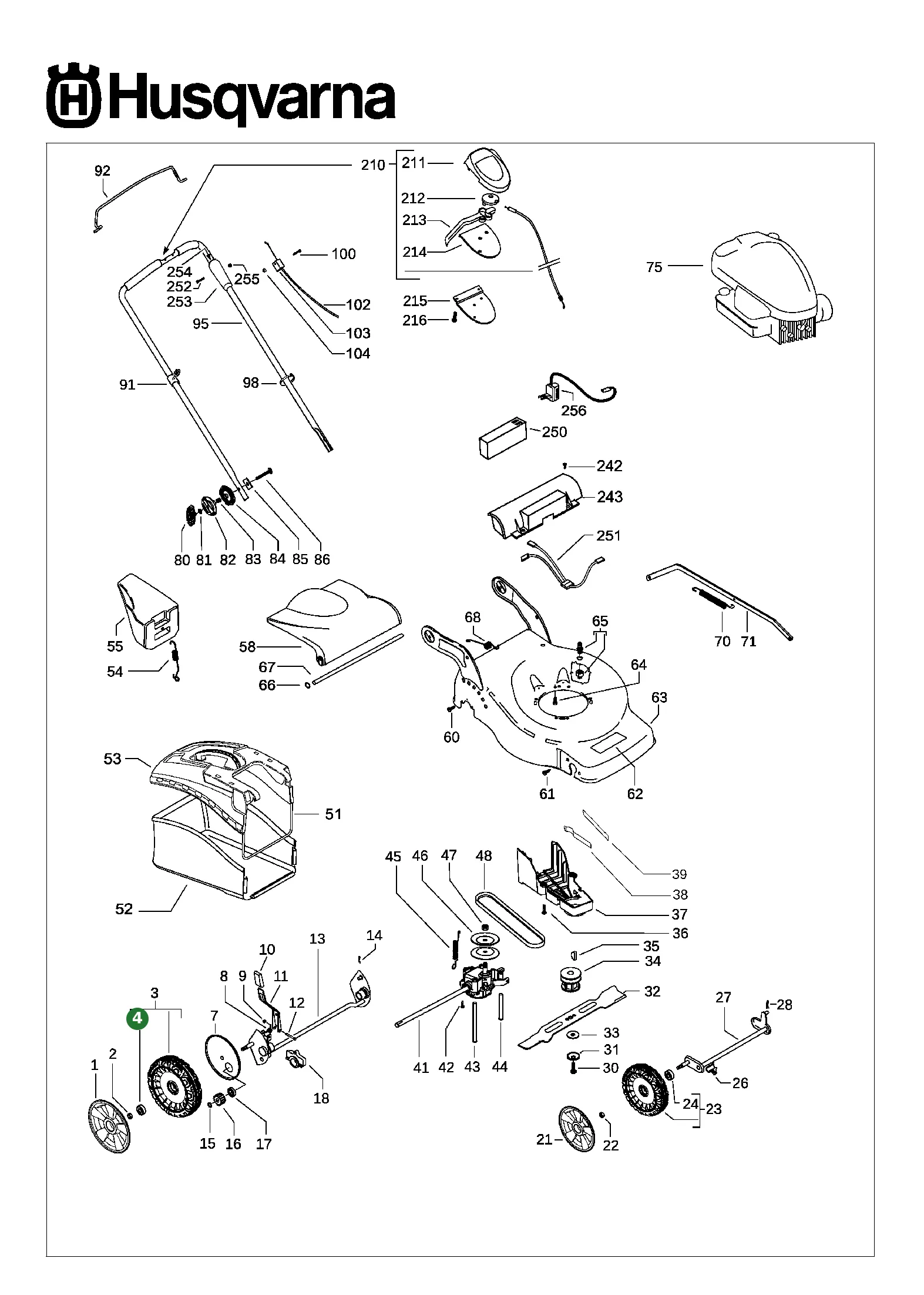 Position im Ersatzteilkatalog