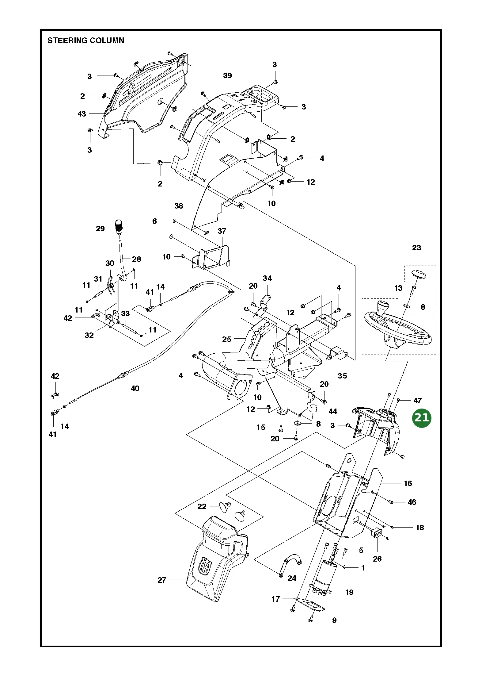 Position im Ersatzteilkatalog
