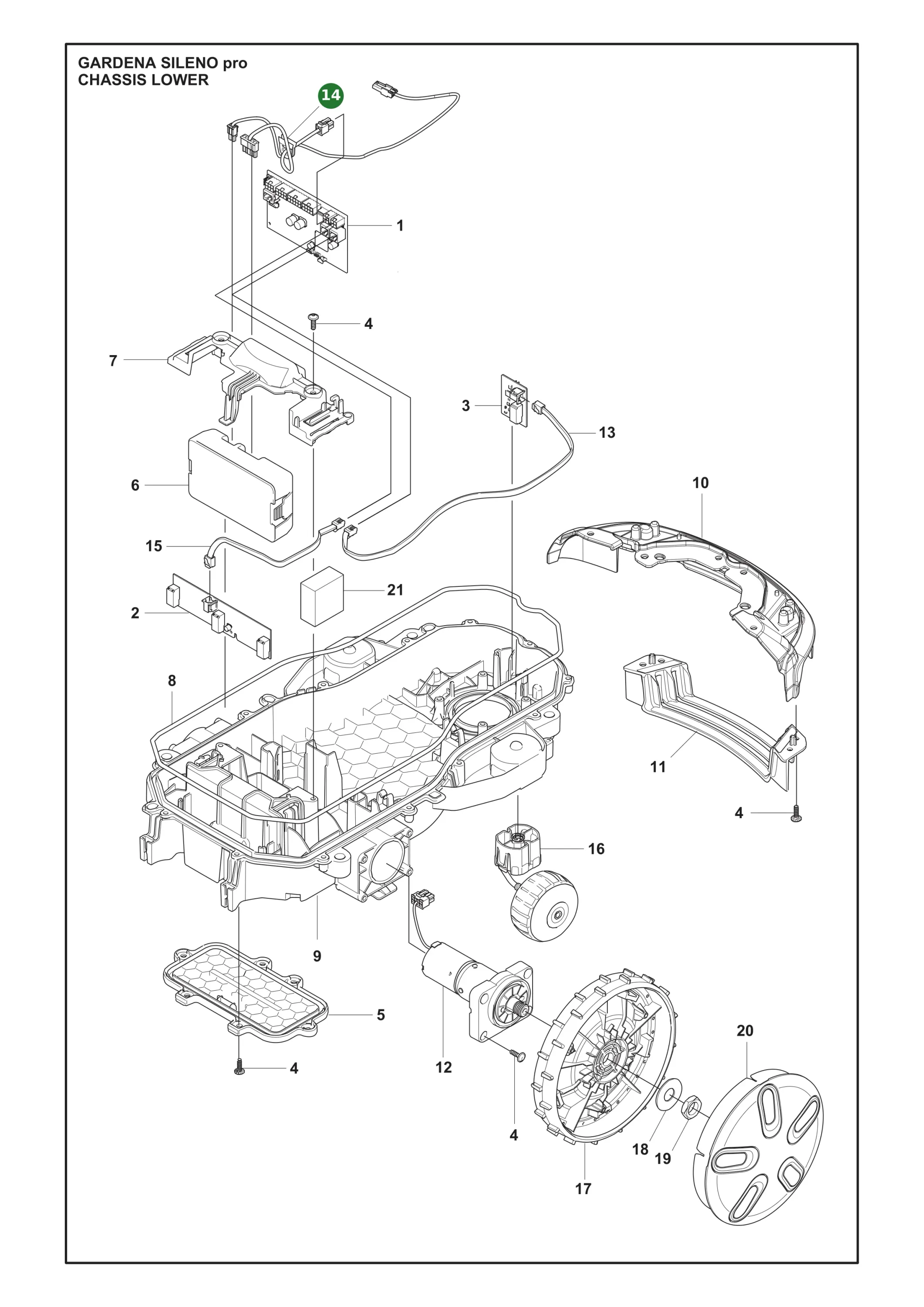 Position im Ersatzteilkatalog