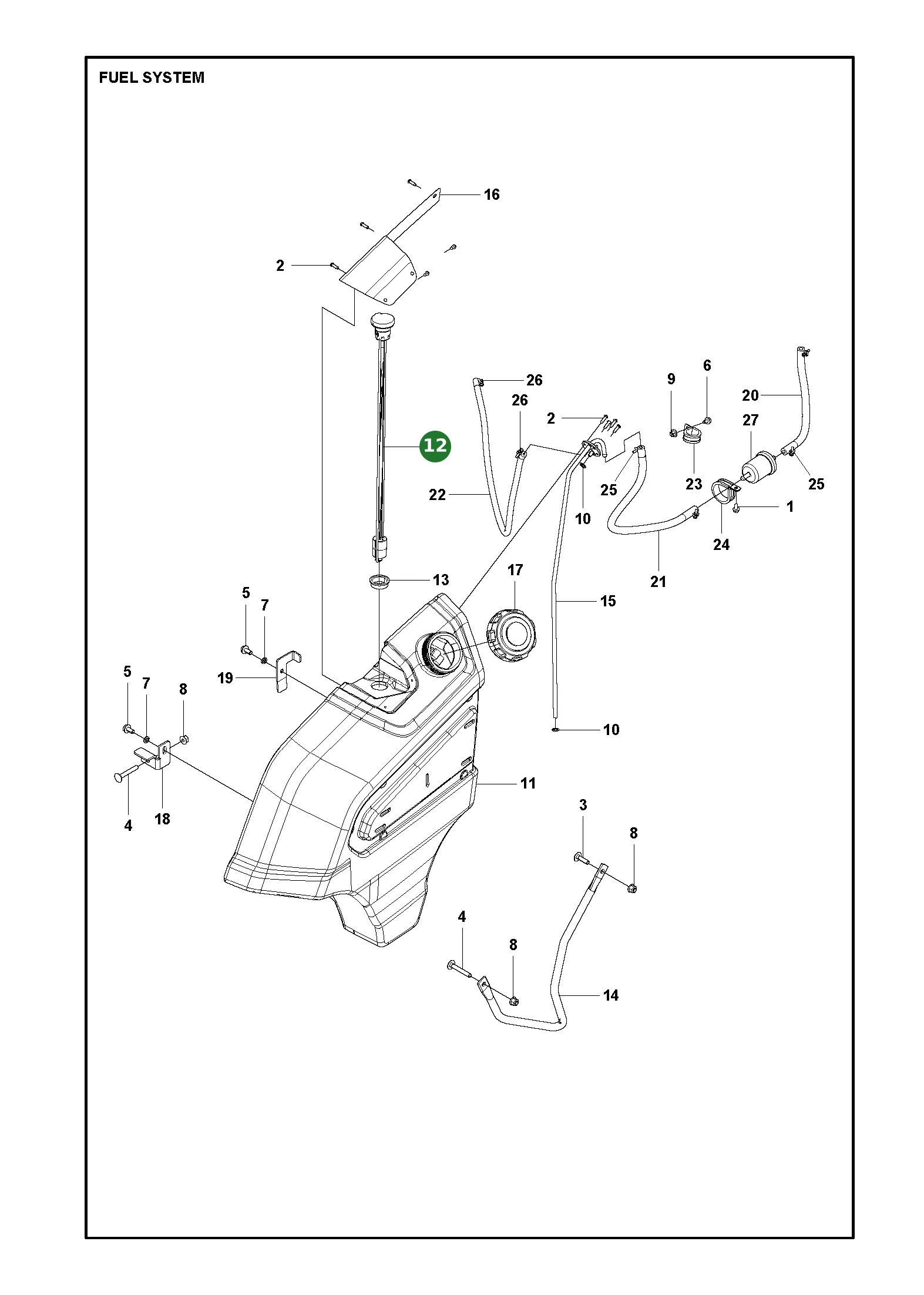 Position im Ersatzteilkatalog