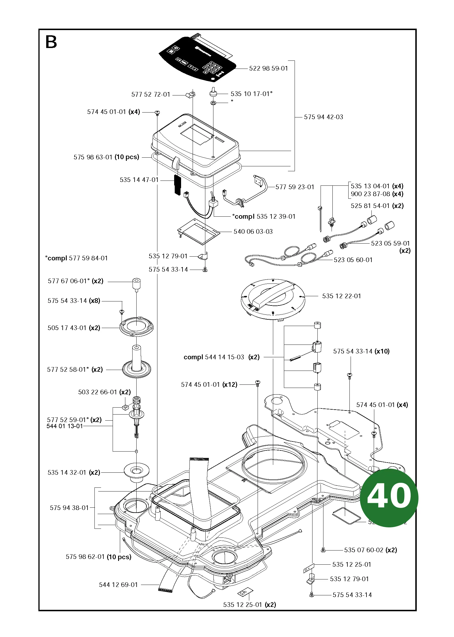 Position im Ersatzteilkatalog