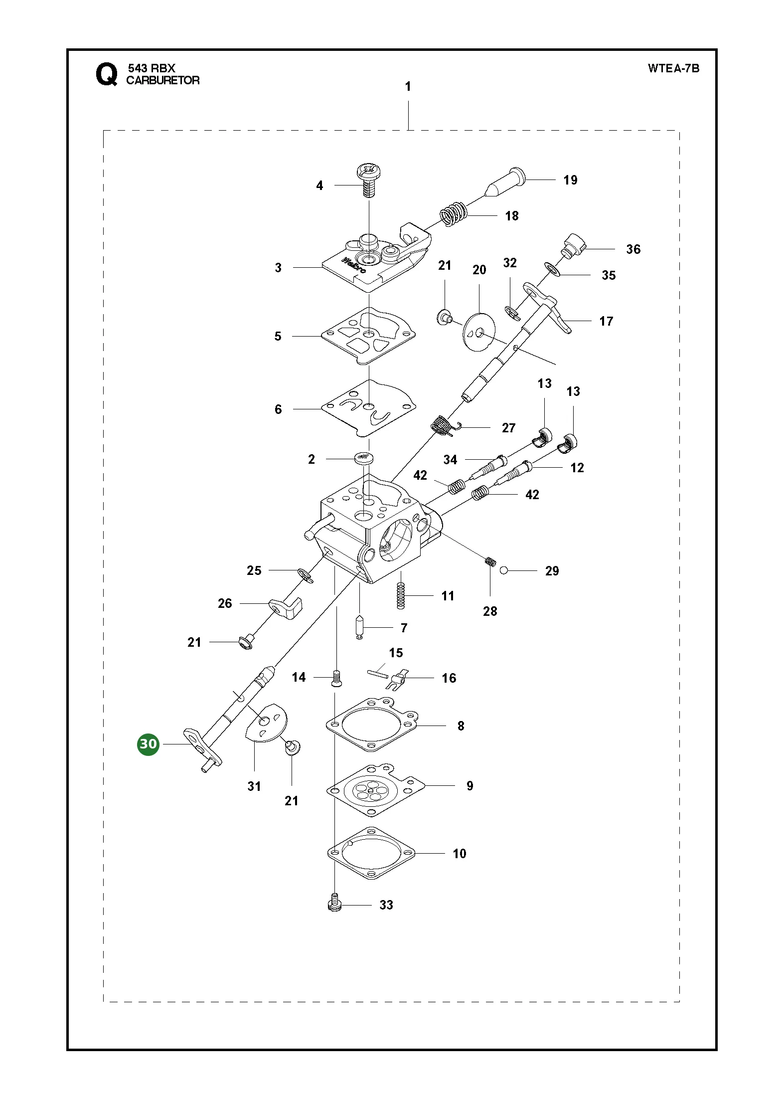 Position im Ersatzteilkatalog