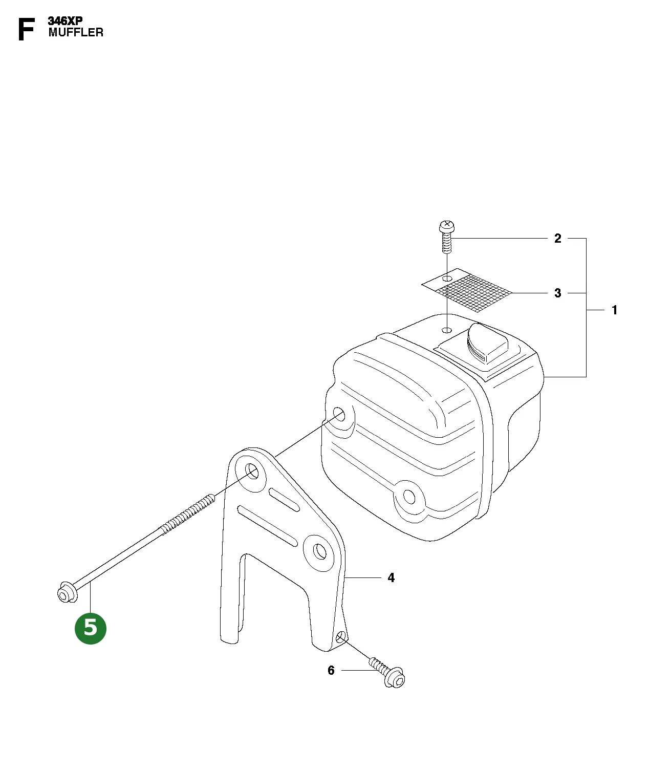 Schraube Ihscfm f&uuml;r Husqvarna Motors&auml;gen 340,...