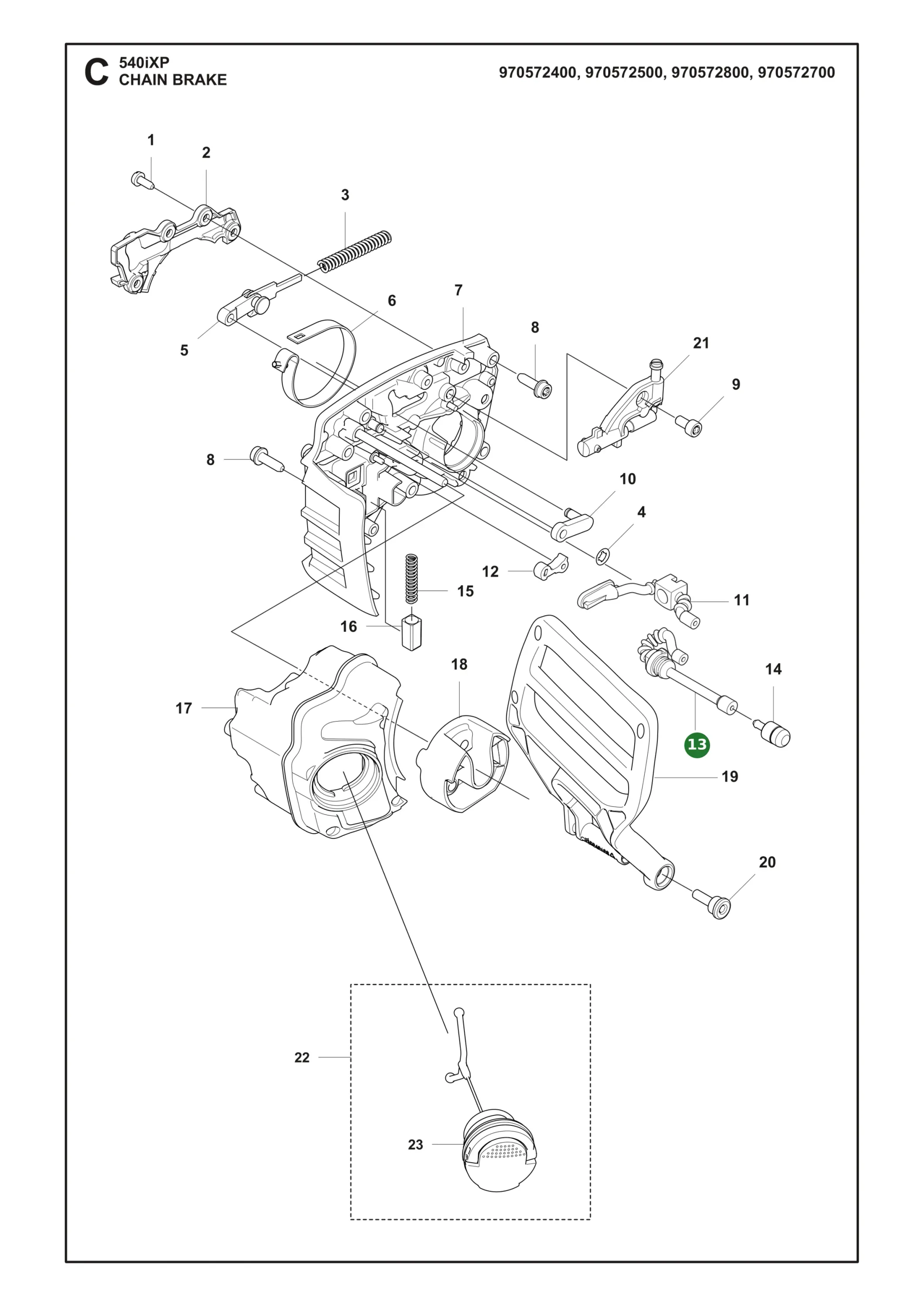 Position im Ersatzteilkatalog