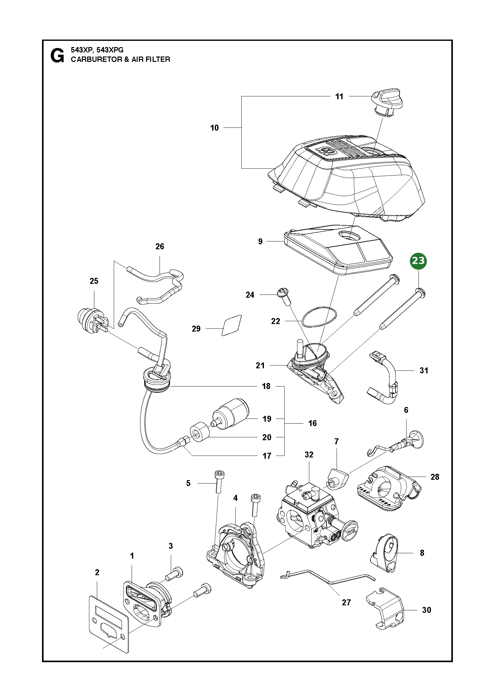 Position im Ersatzteilkatalog