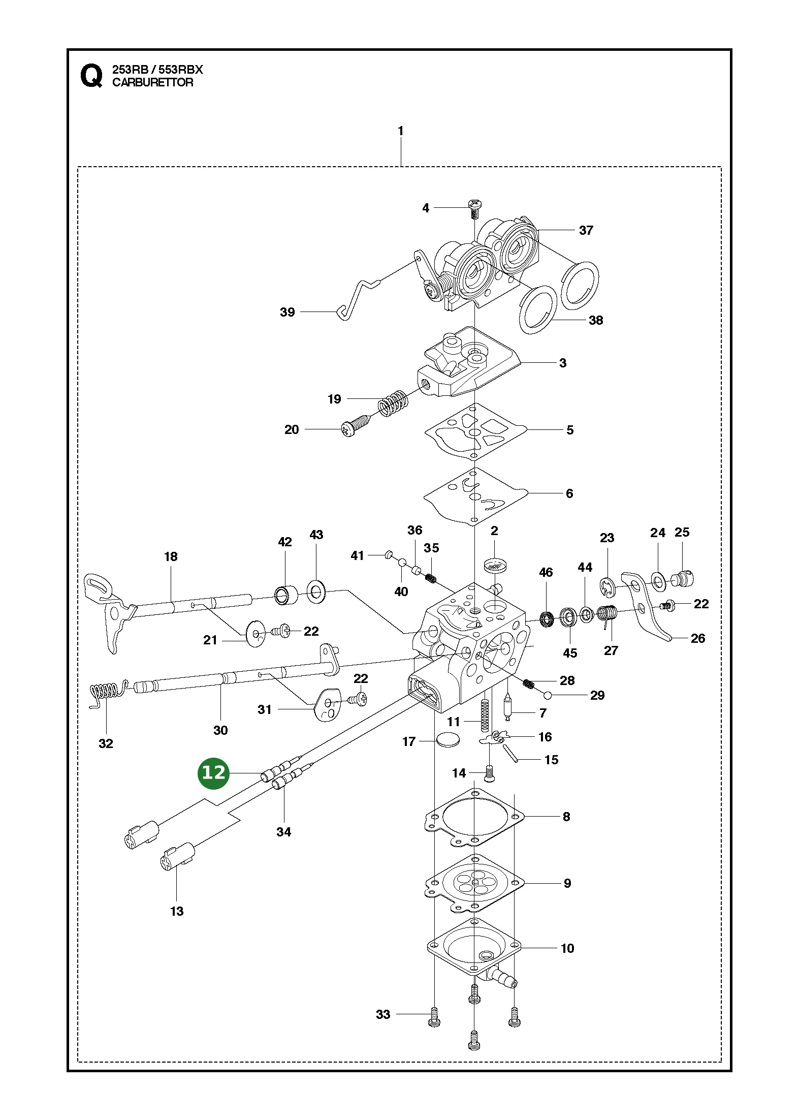 Position im Ersatzteilkatalog