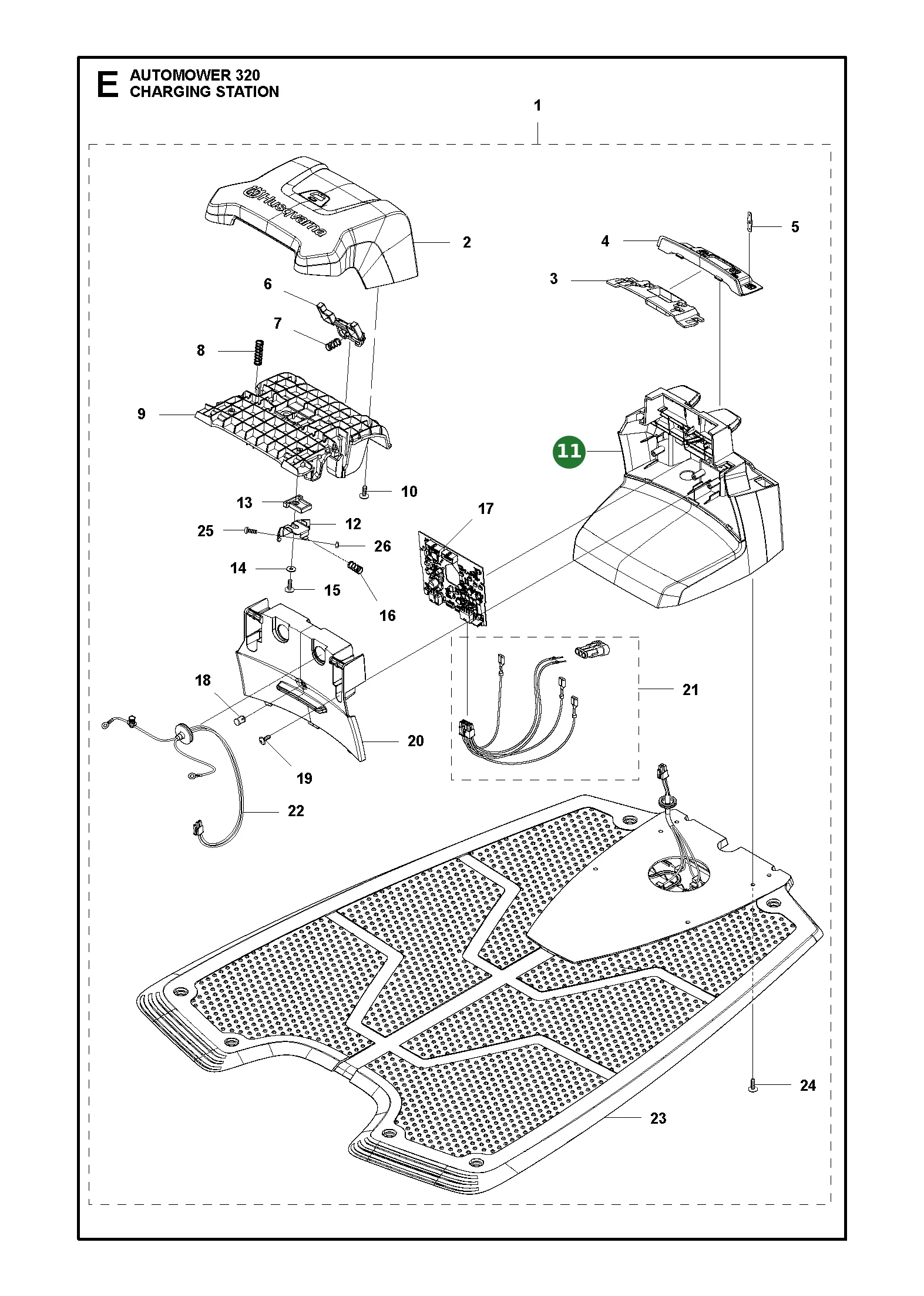 Position im Ersatzteilkatalog