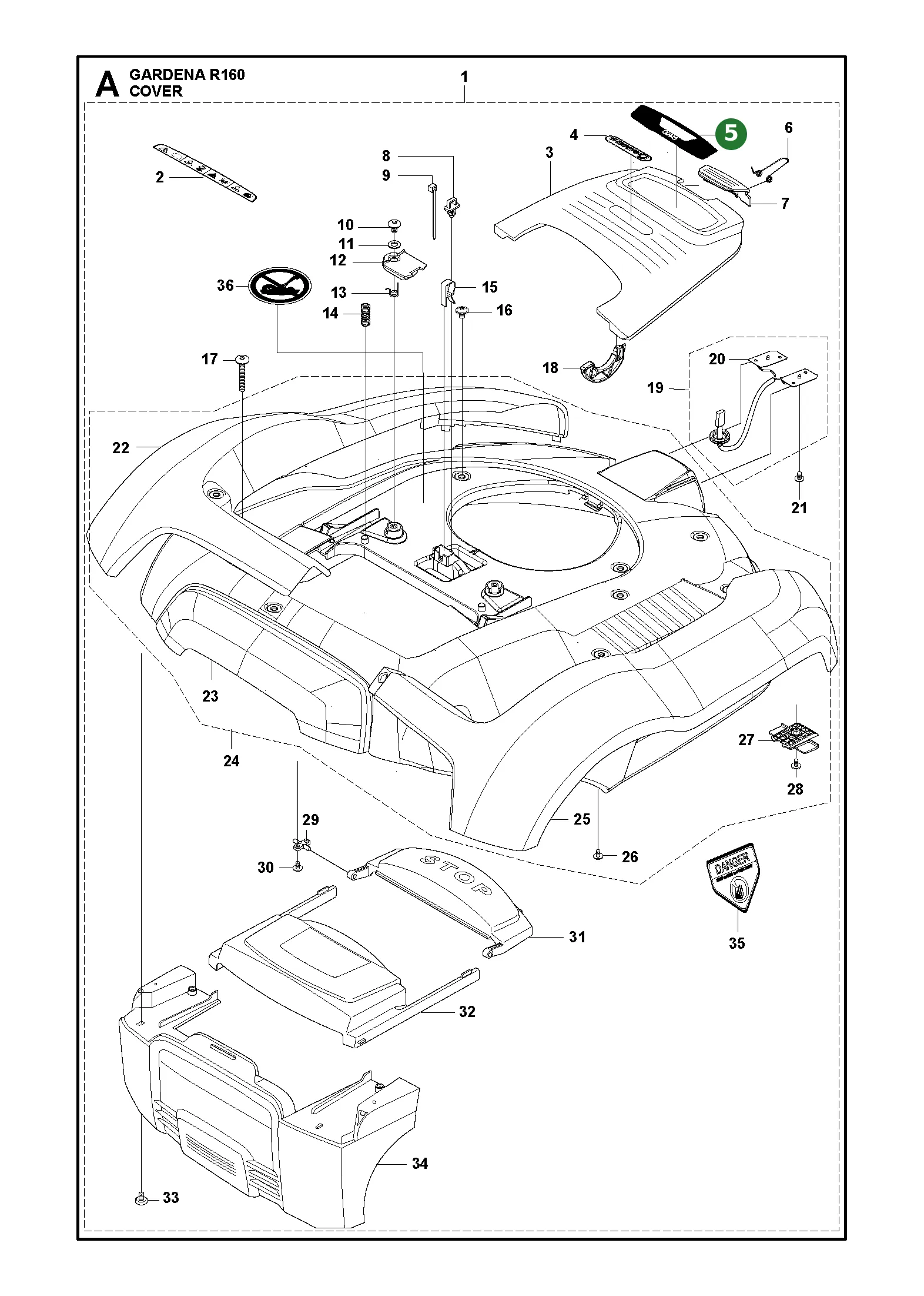 Position im Ersatzteilkatalog
