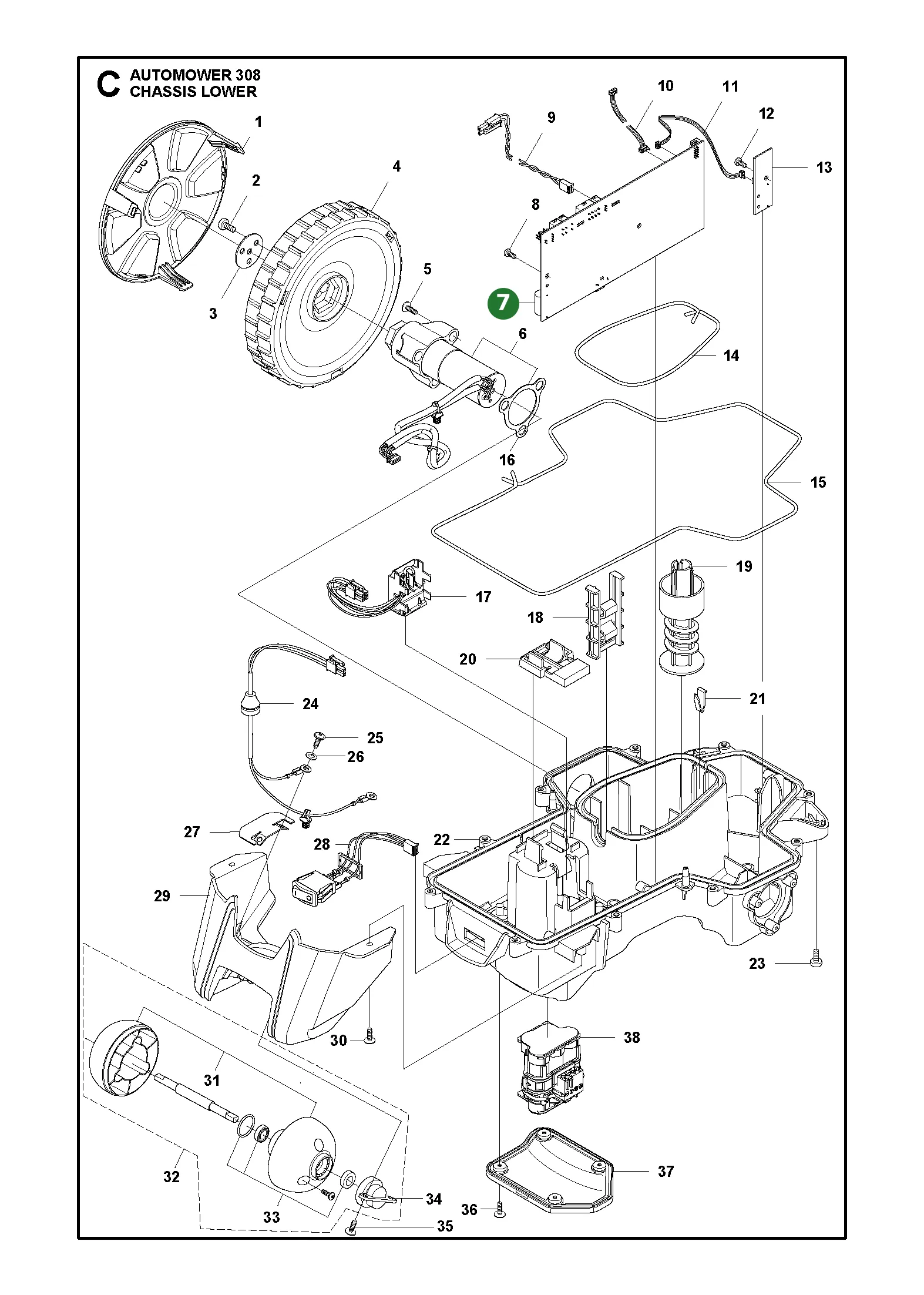 Position im Ersatzteilkatalog