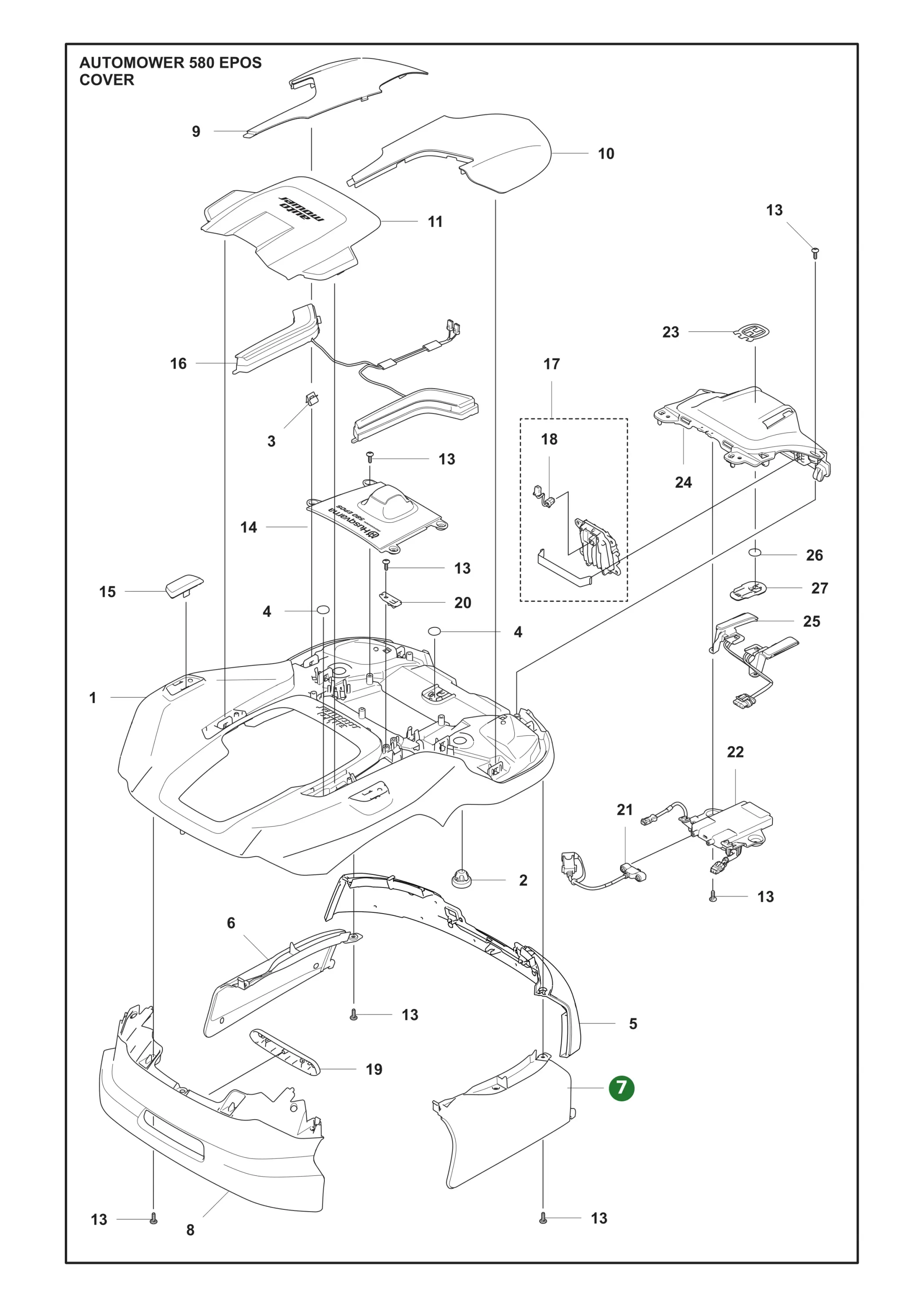 Position im Ersatzteilkatalog