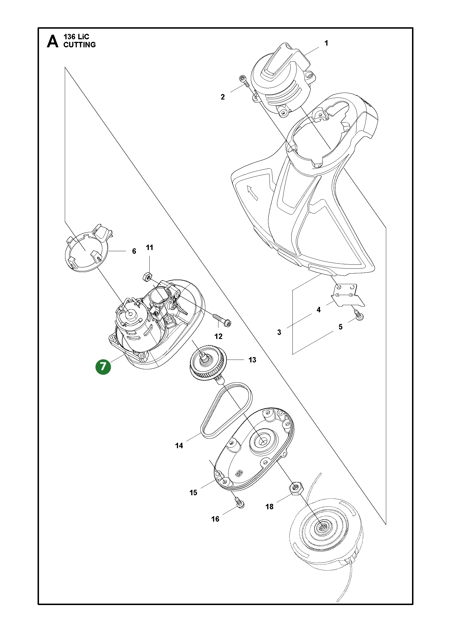 Position im Ersatzteilkatalog