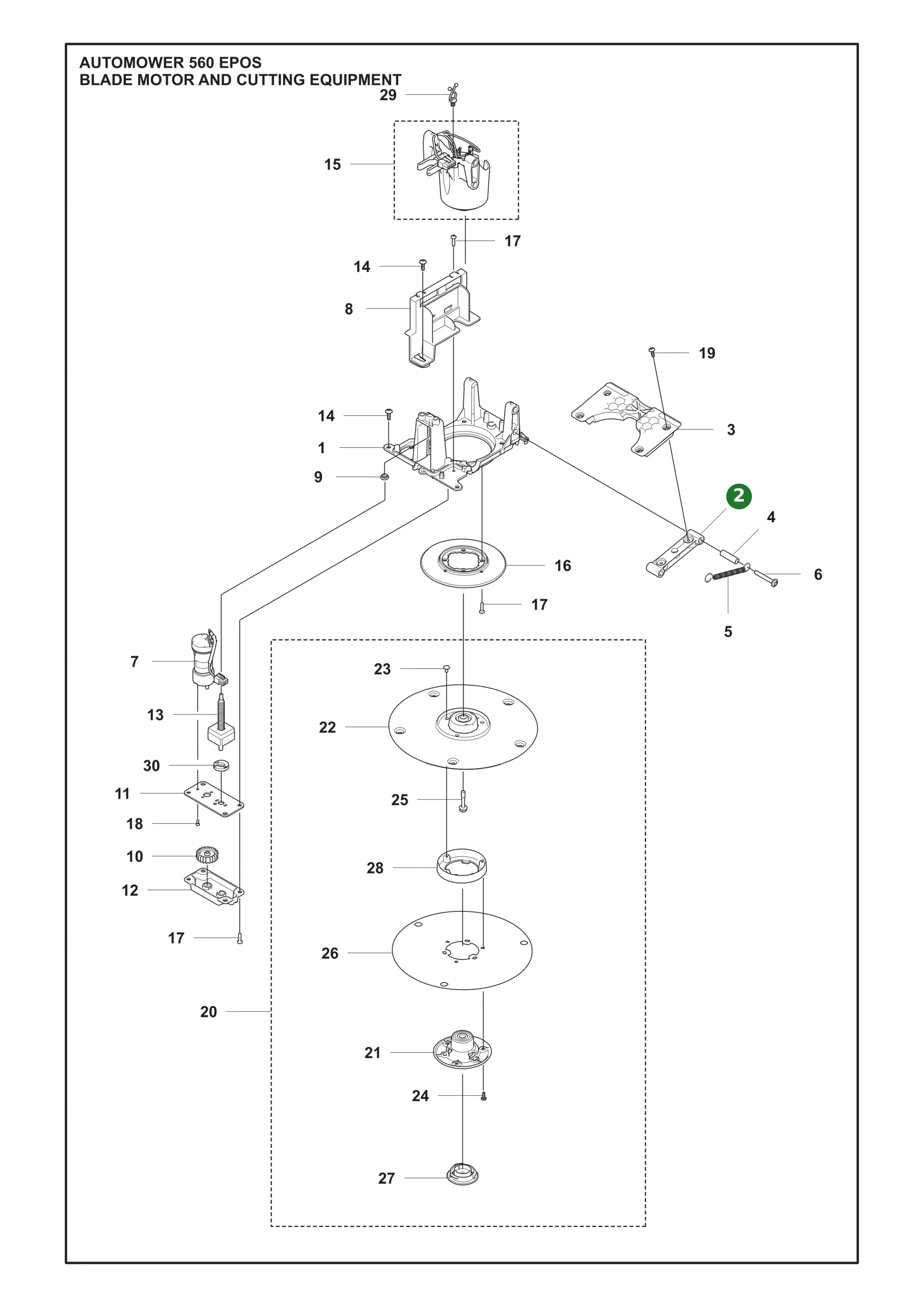 Position im Ersatzteilkatalog