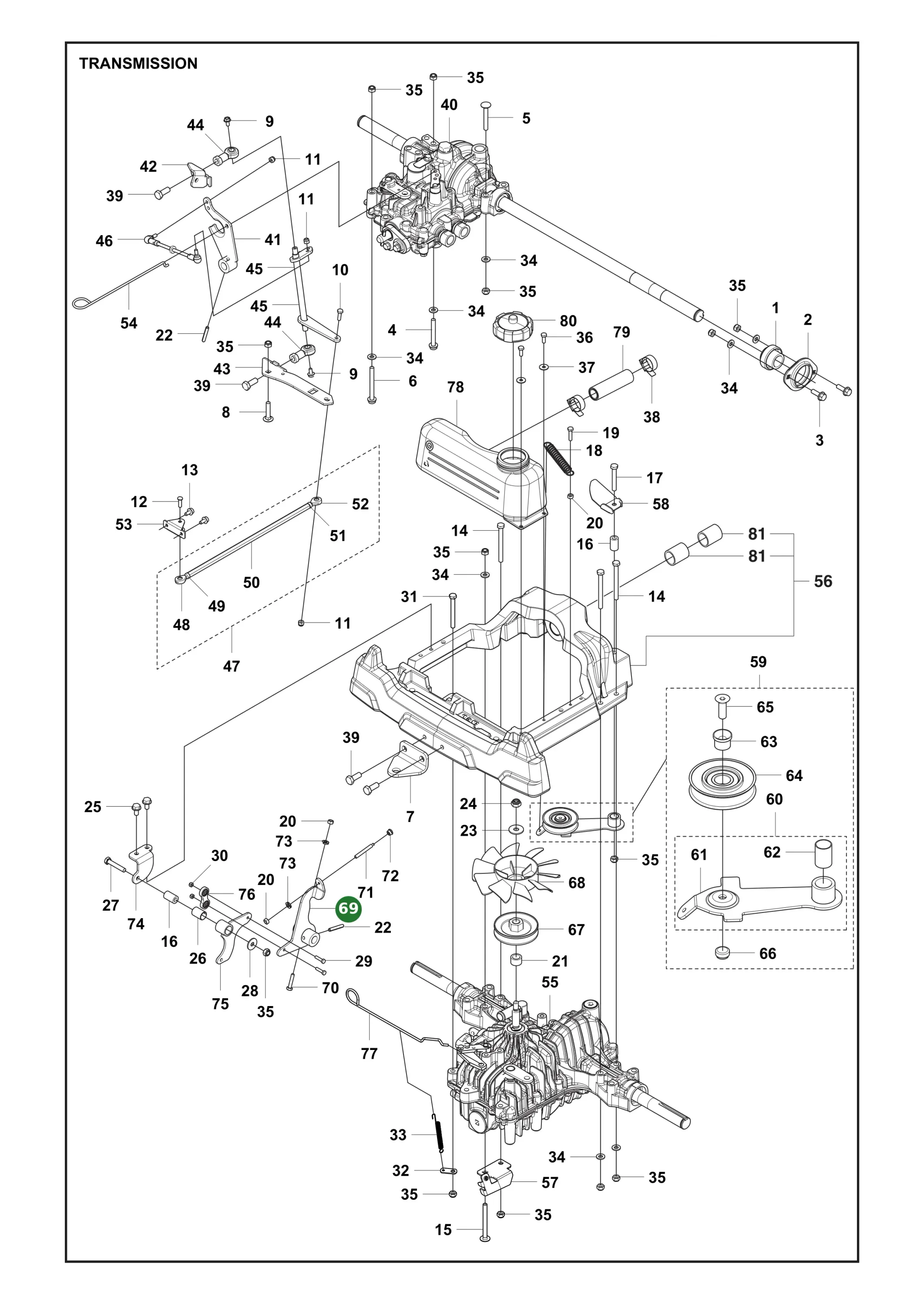 Position im Ersatzteilkatalog