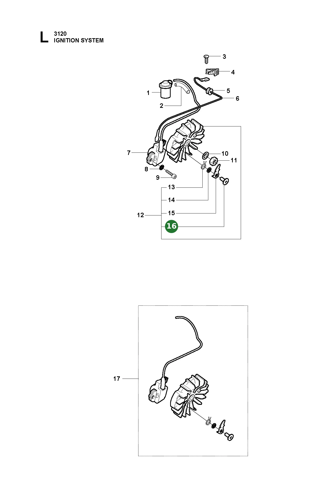 Position im Ersatzteilkatalog