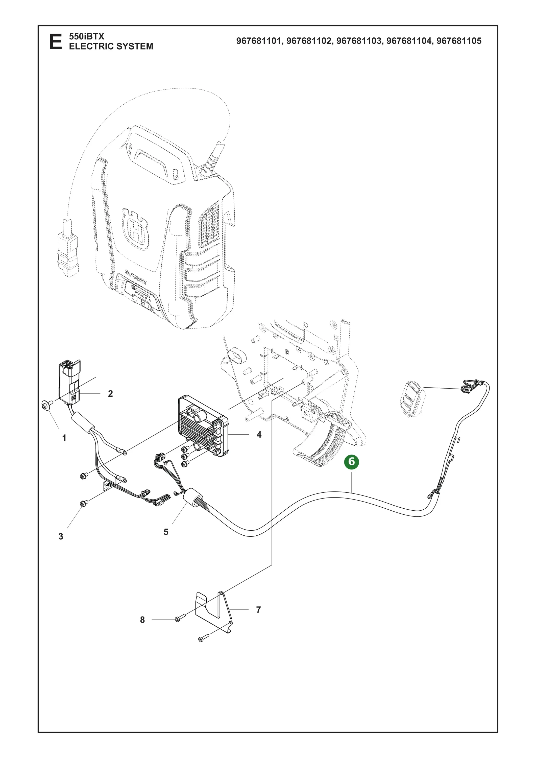 Position im Ersatzteilkatalog