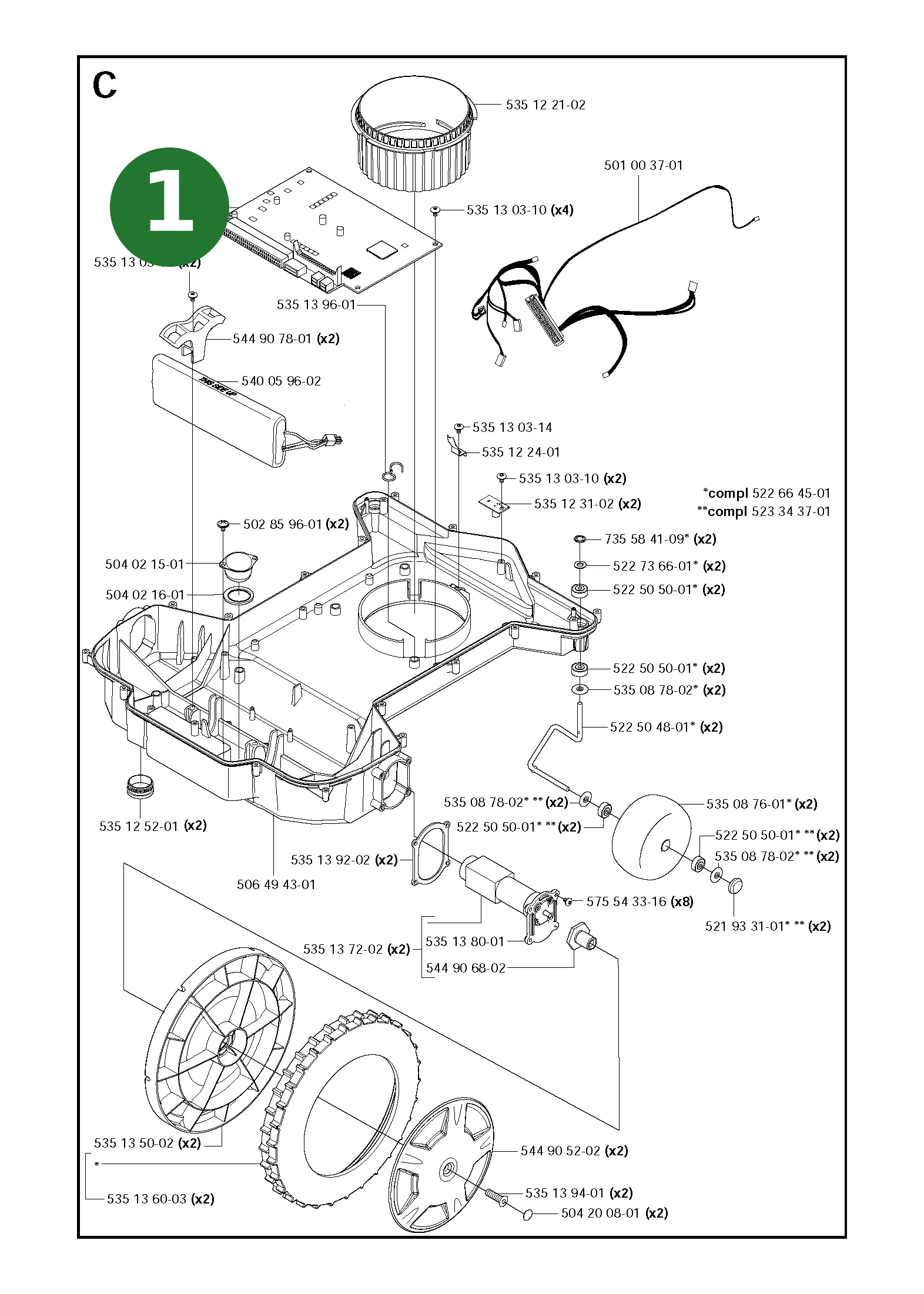 Position im Ersatzteilkatalog