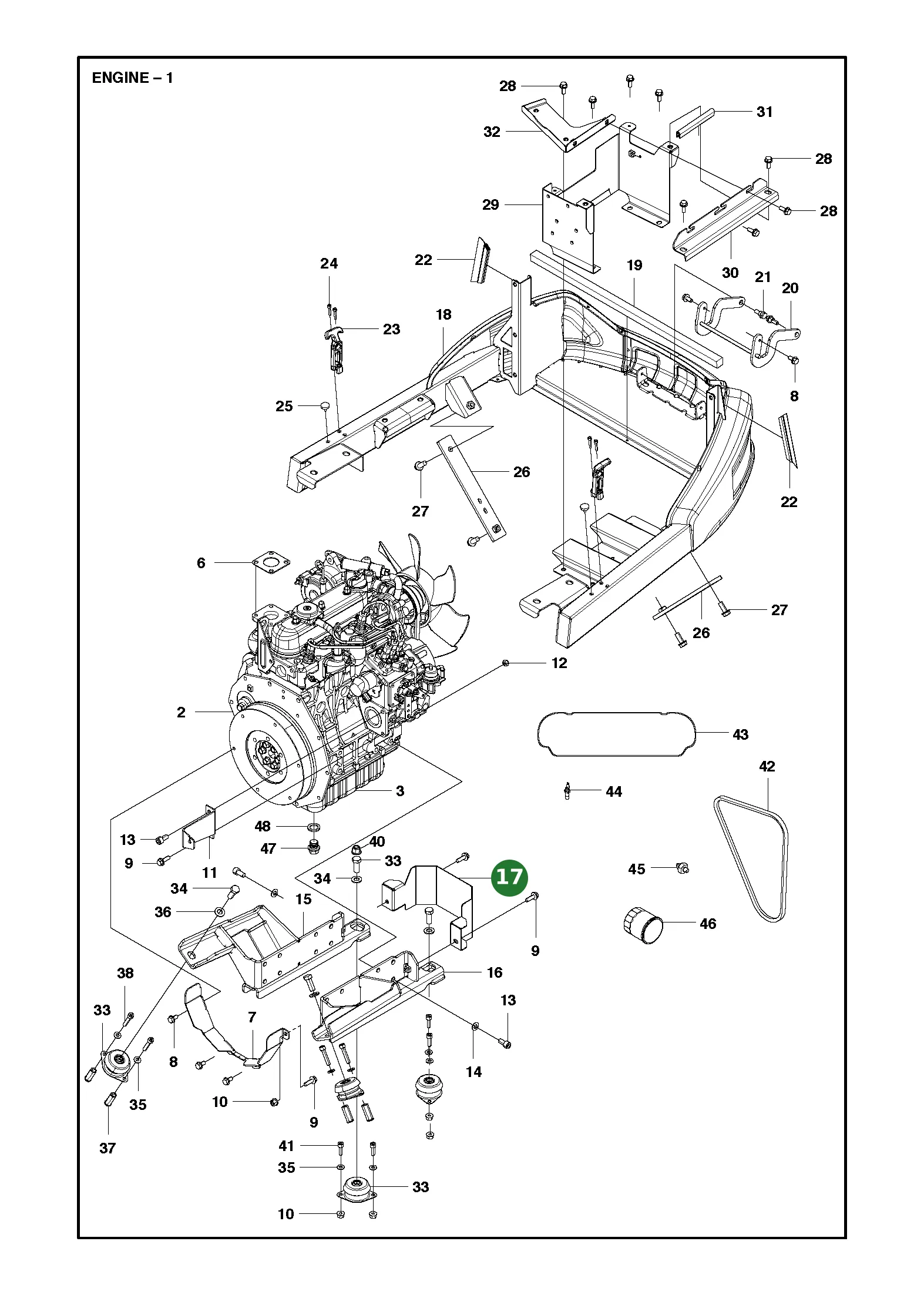 Position im Ersatzteilkatalog