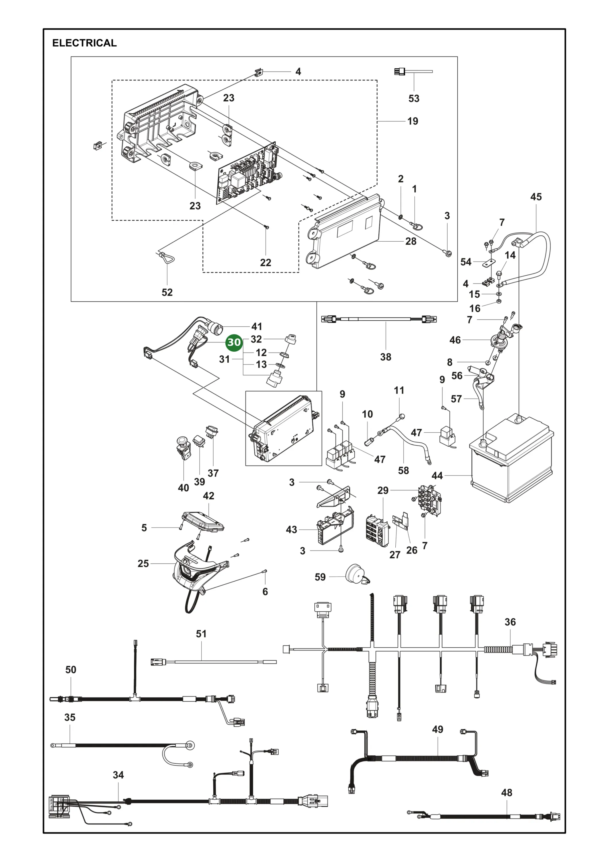 Position im Ersatzteilkatalog