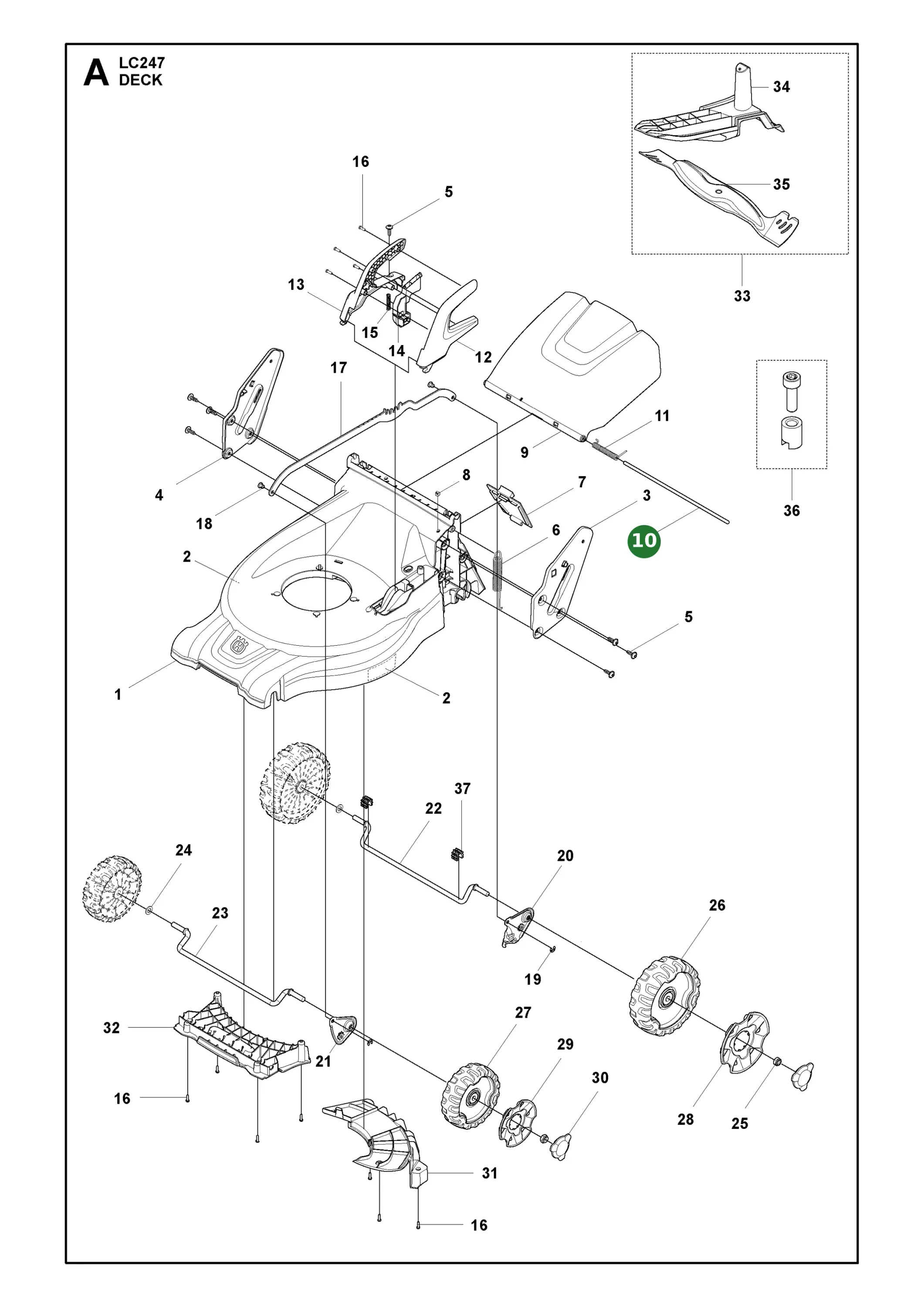 Position im Ersatzteilkatalog