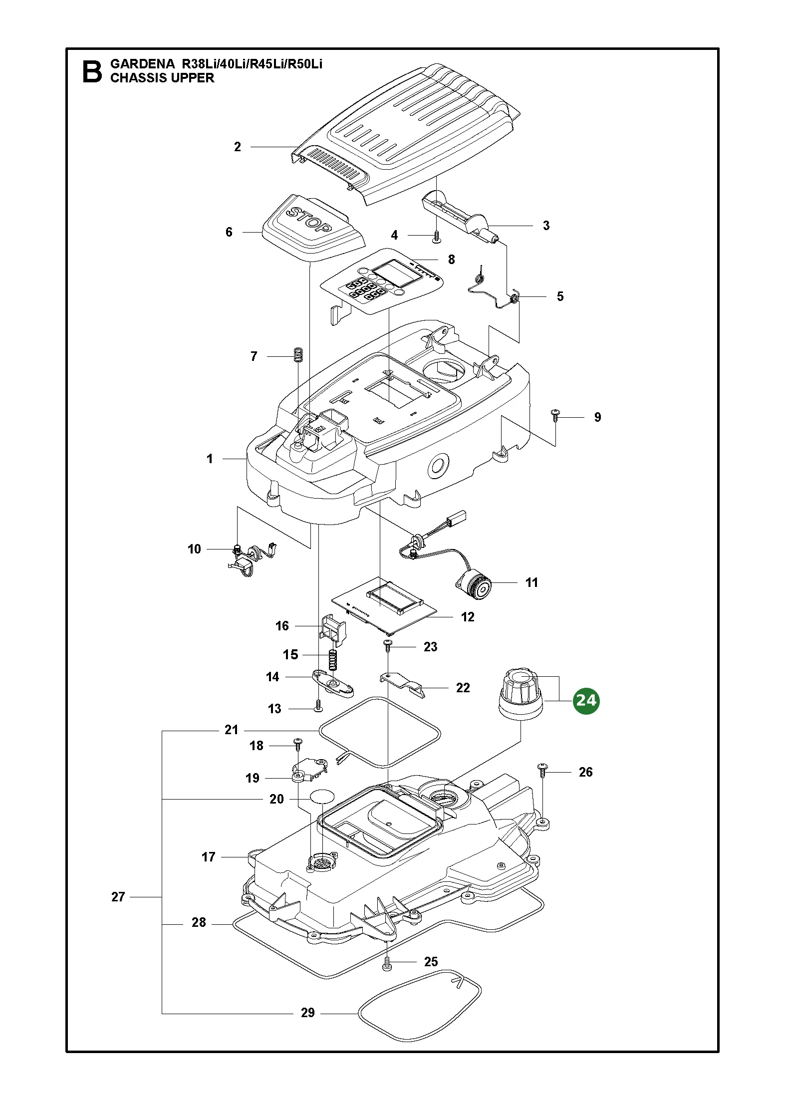 Position im Ersatzteilkatalog