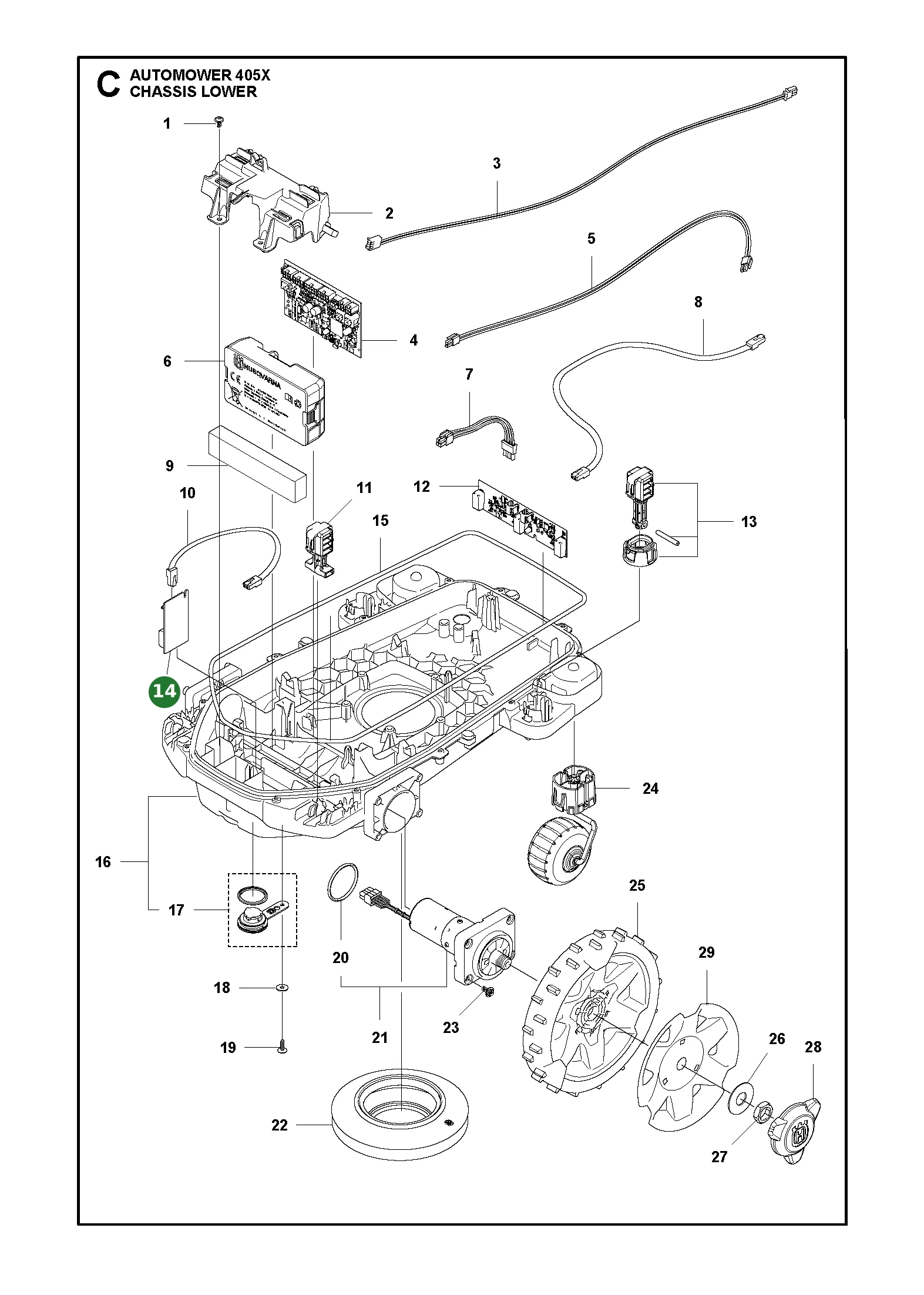 Position im Ersatzteilkatalog