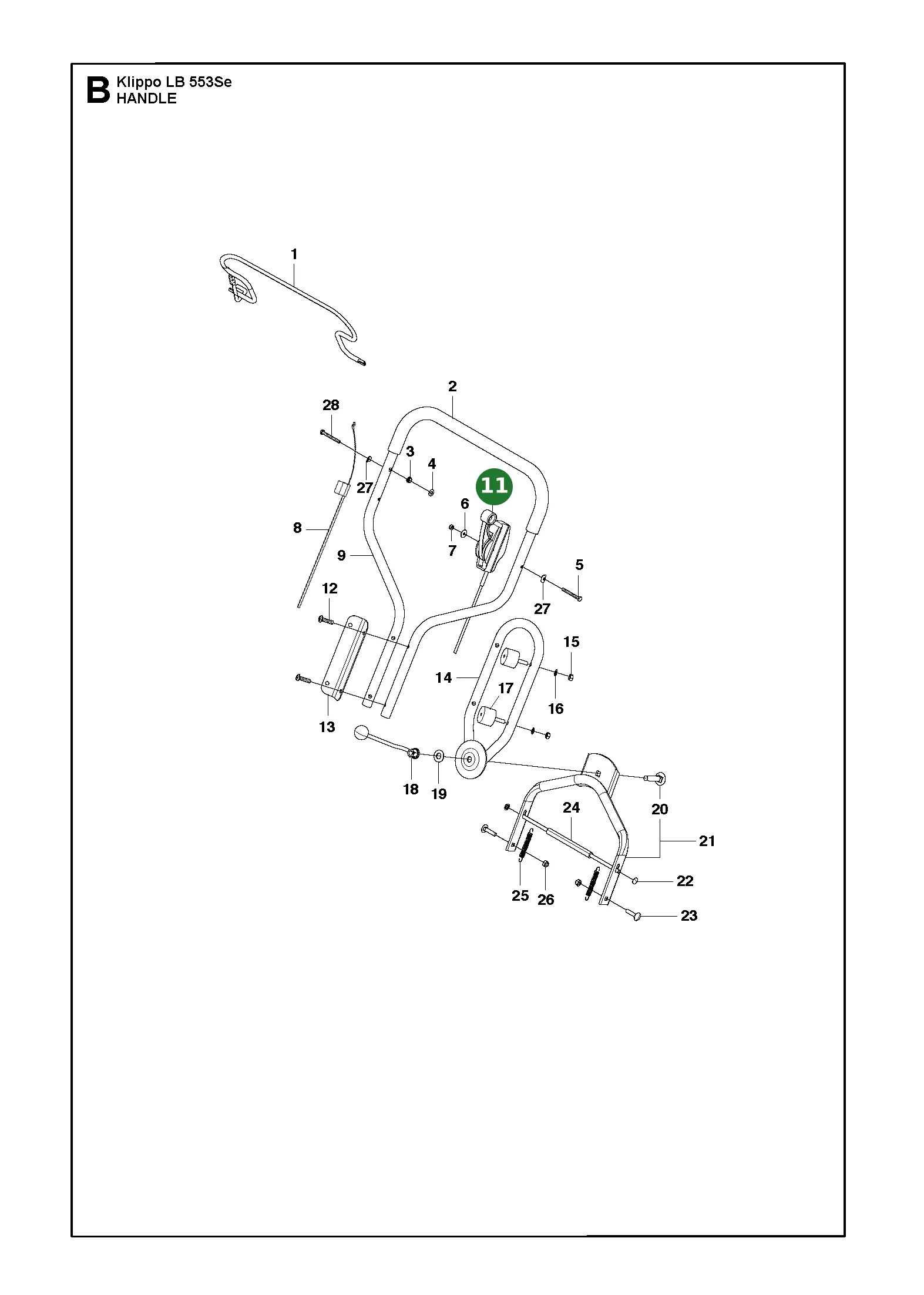 Position im Ersatzteilkatalog