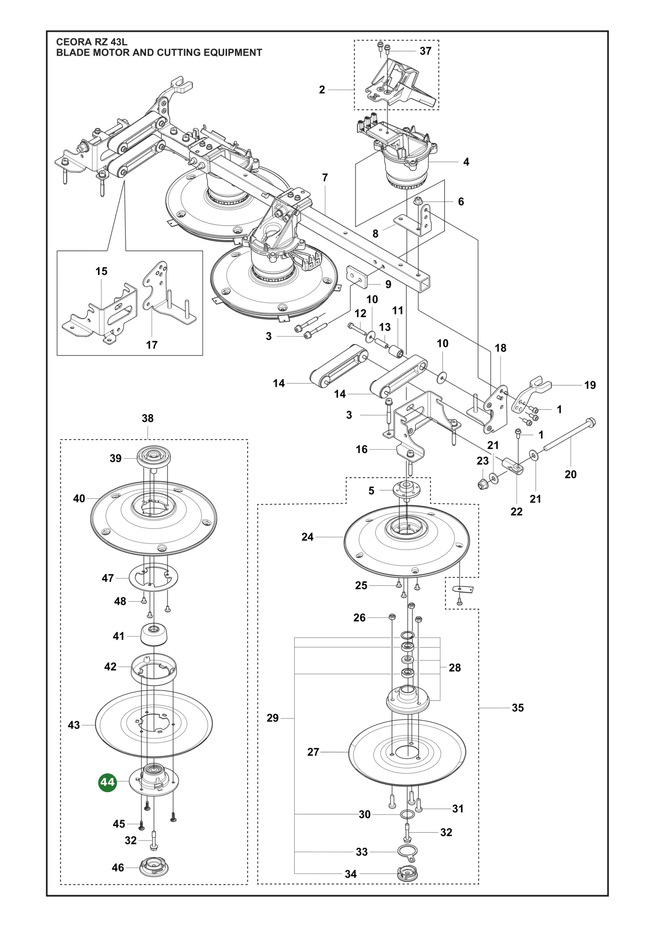 Position im Ersatzteilkatalog
