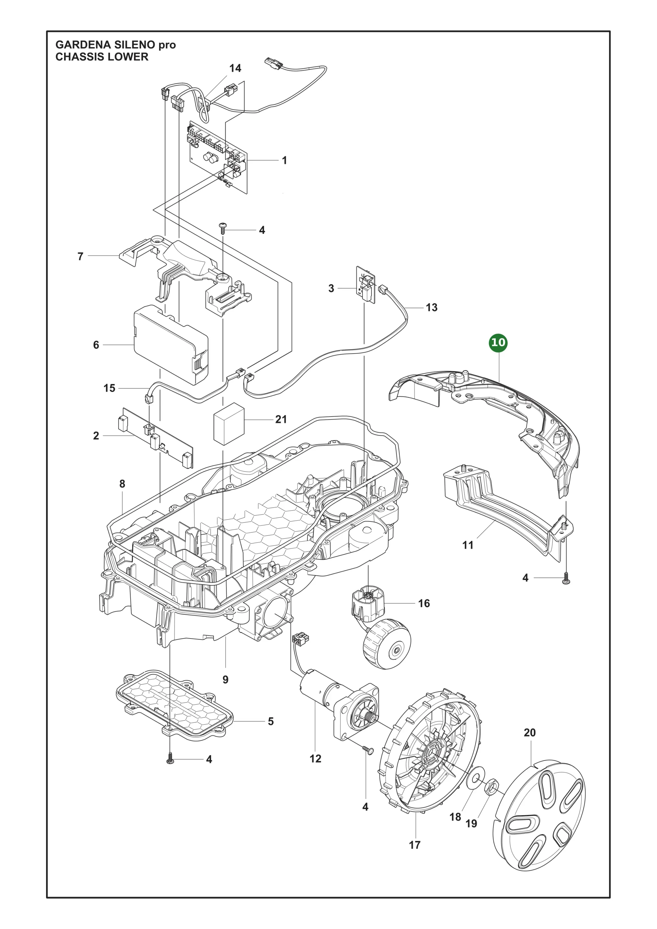 Position im Ersatzteilkatalog