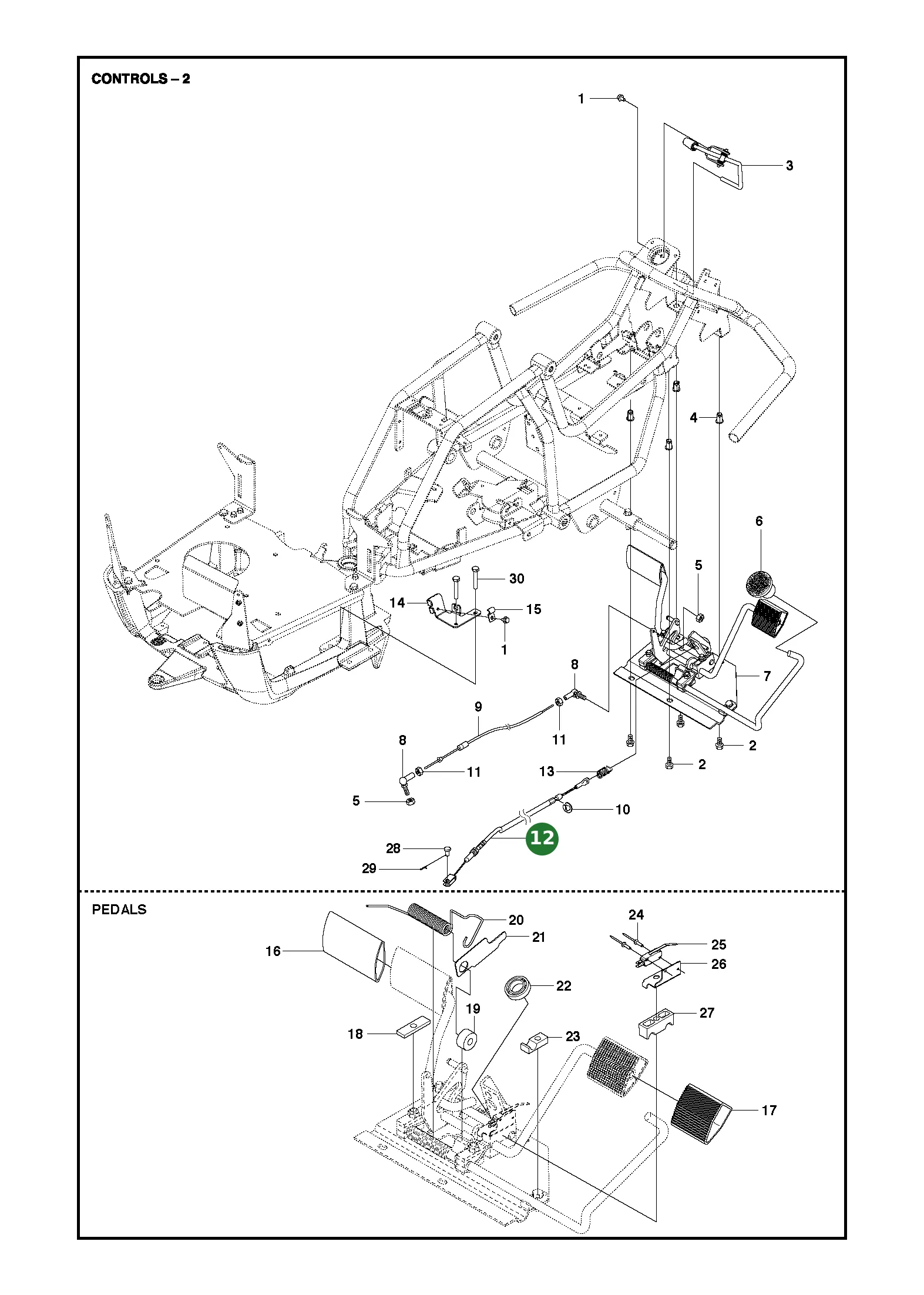 Position im Ersatzteilkatalog