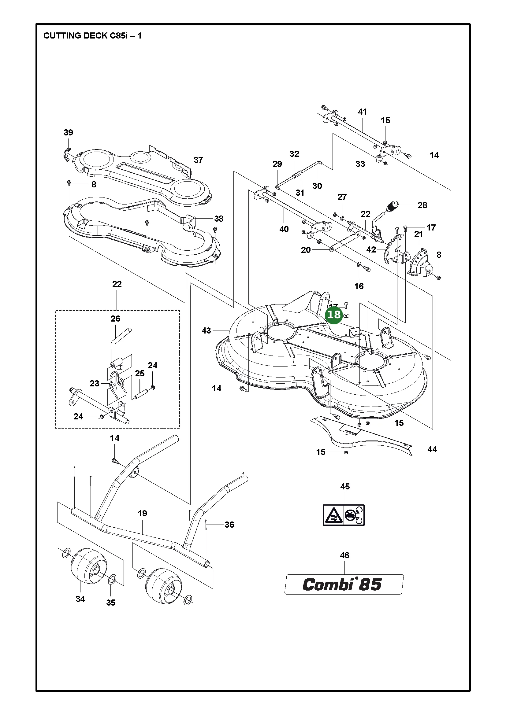 Position im Ersatzteilkatalog