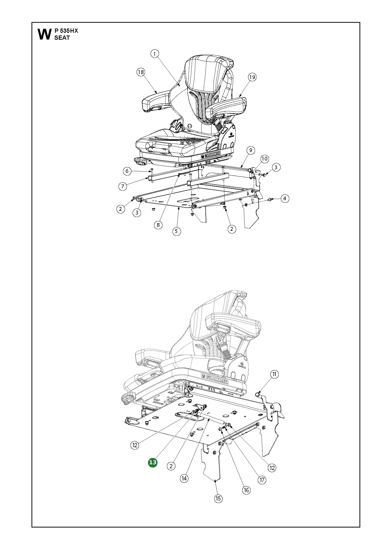 Position im Ersatzteilkatalog