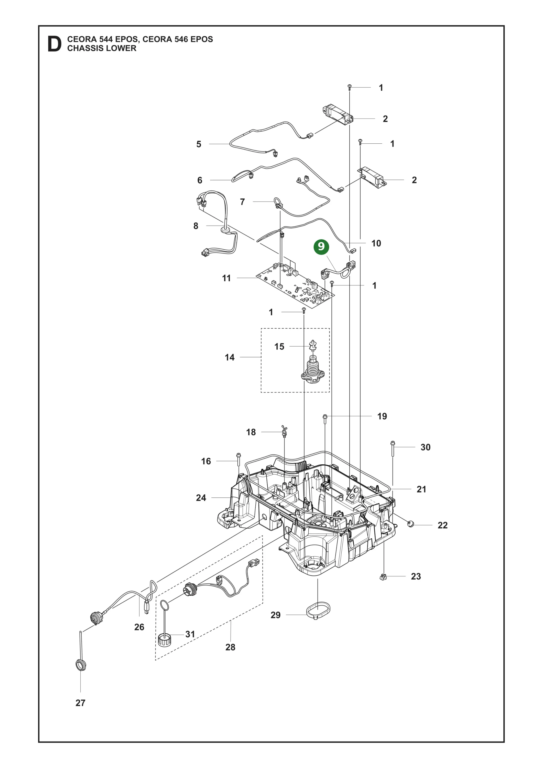 Position im Ersatzteilkatalog