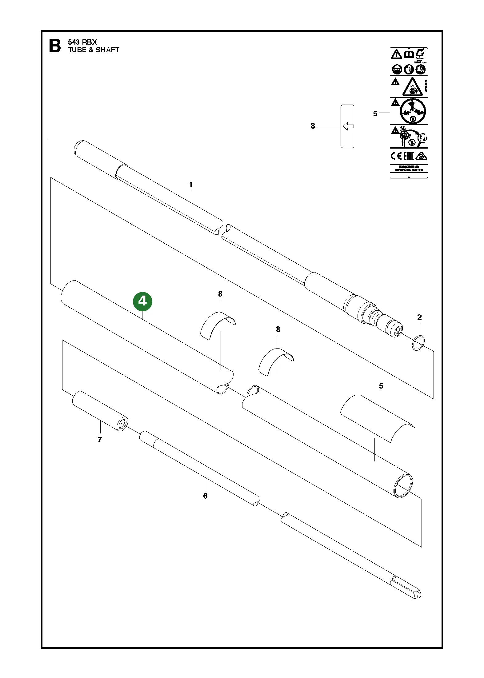 Position im Ersatzteilkatalog