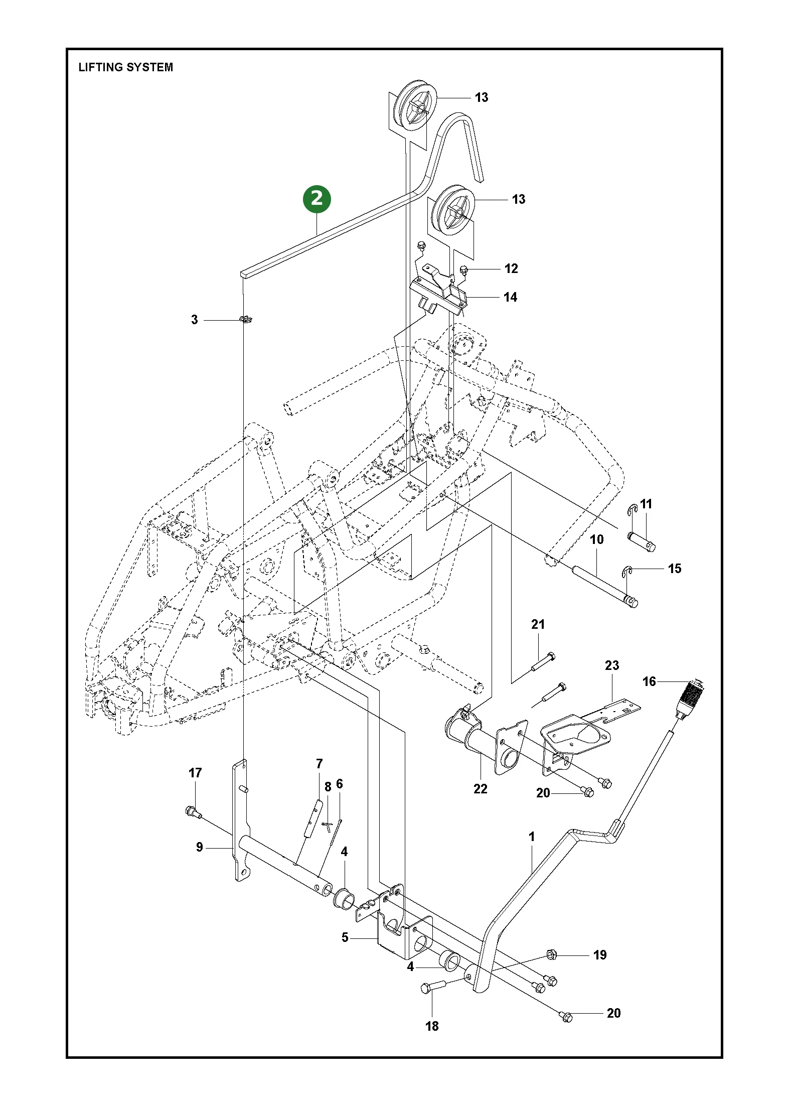 Position im Ersatzteilkatalog