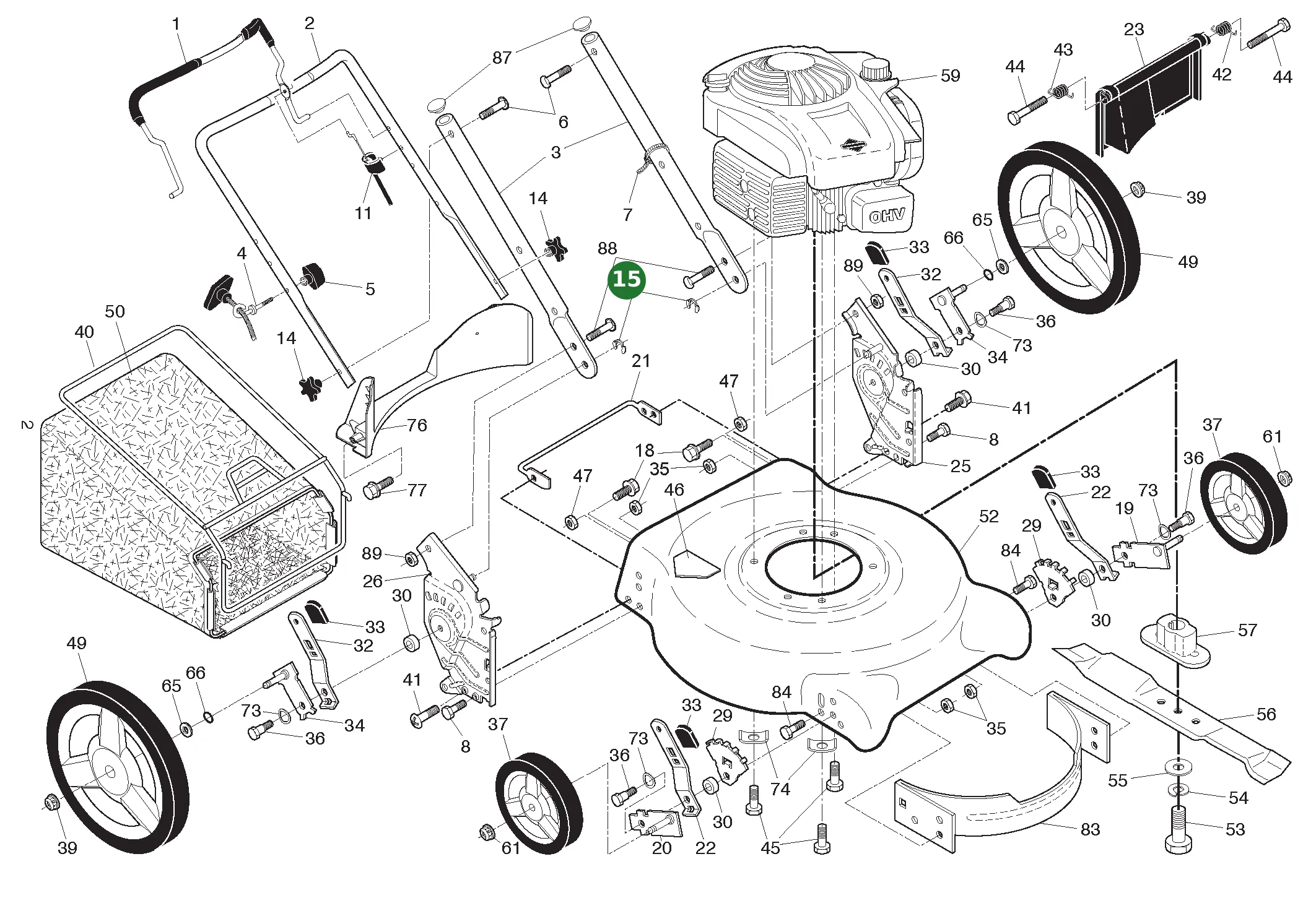 Position im Ersatzteilkatalog