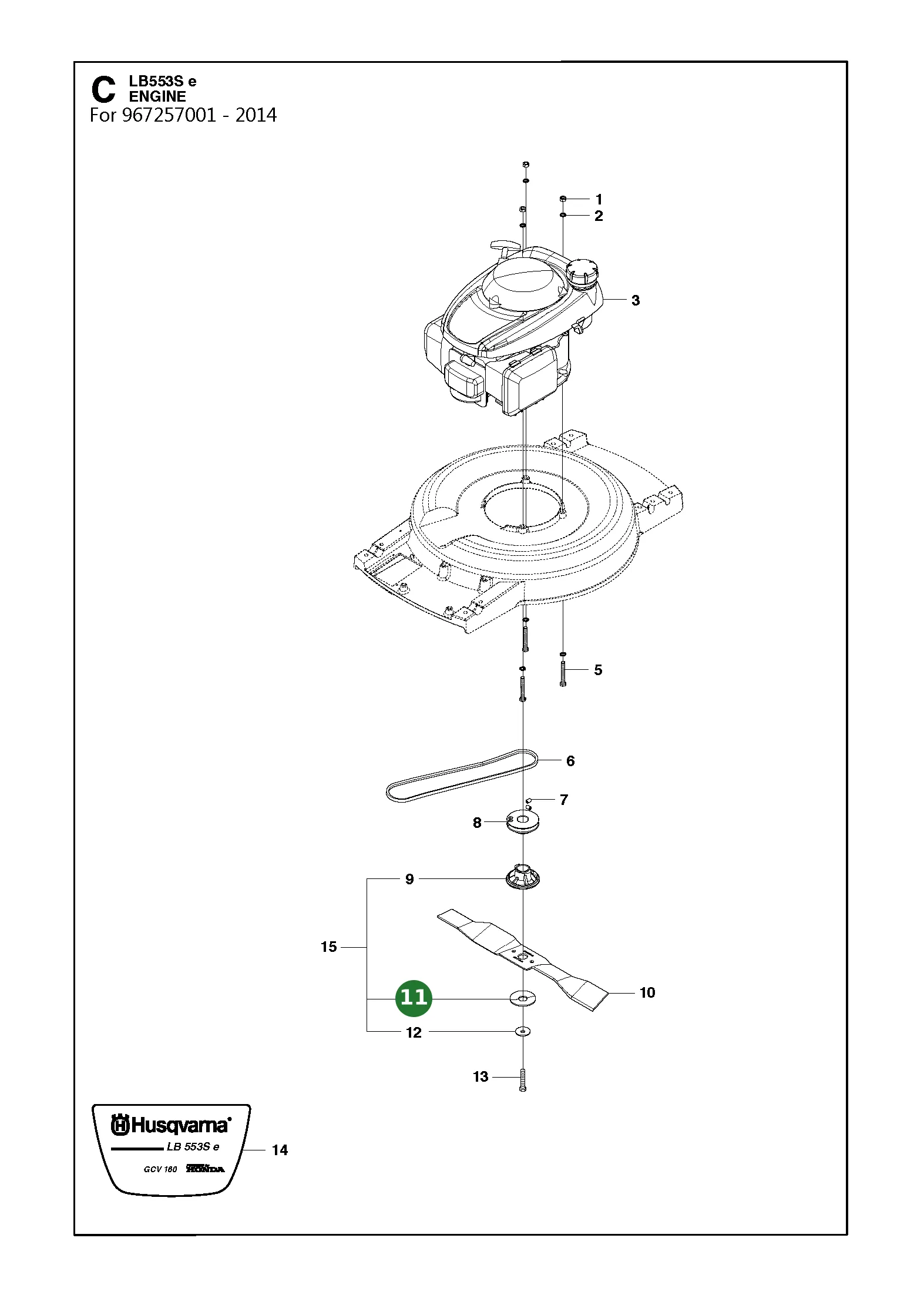 Position im Ersatzteilkatalog