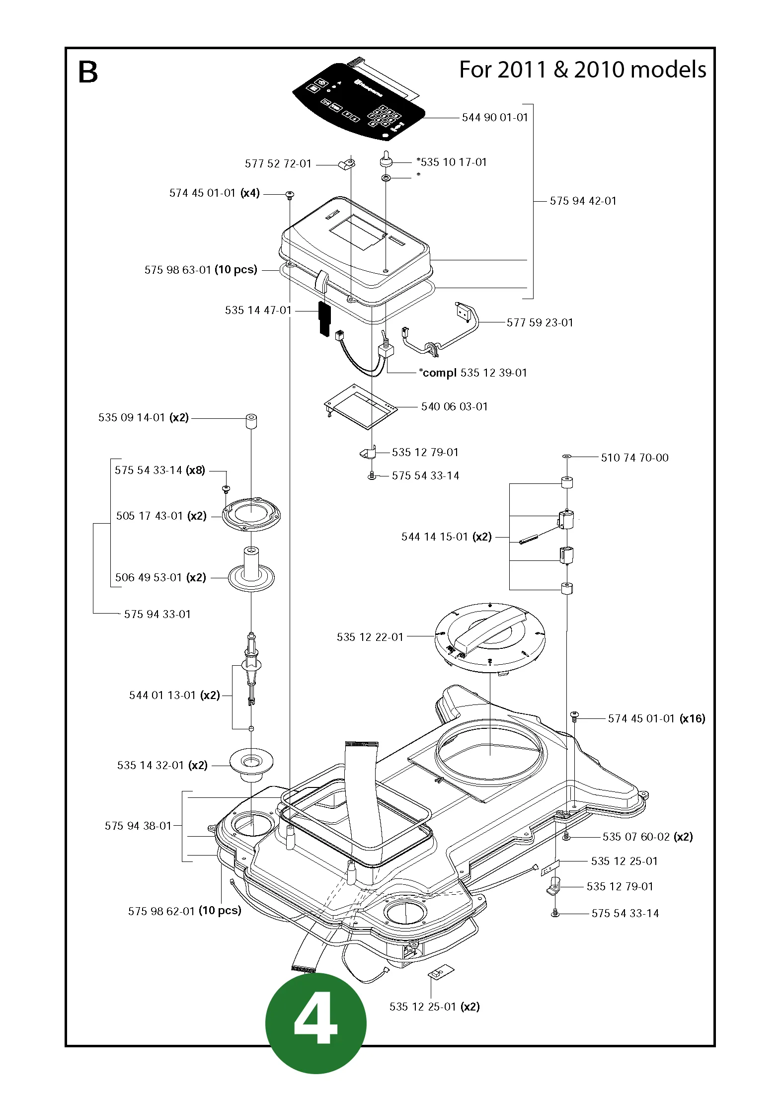 Position im Ersatzteilkatalog