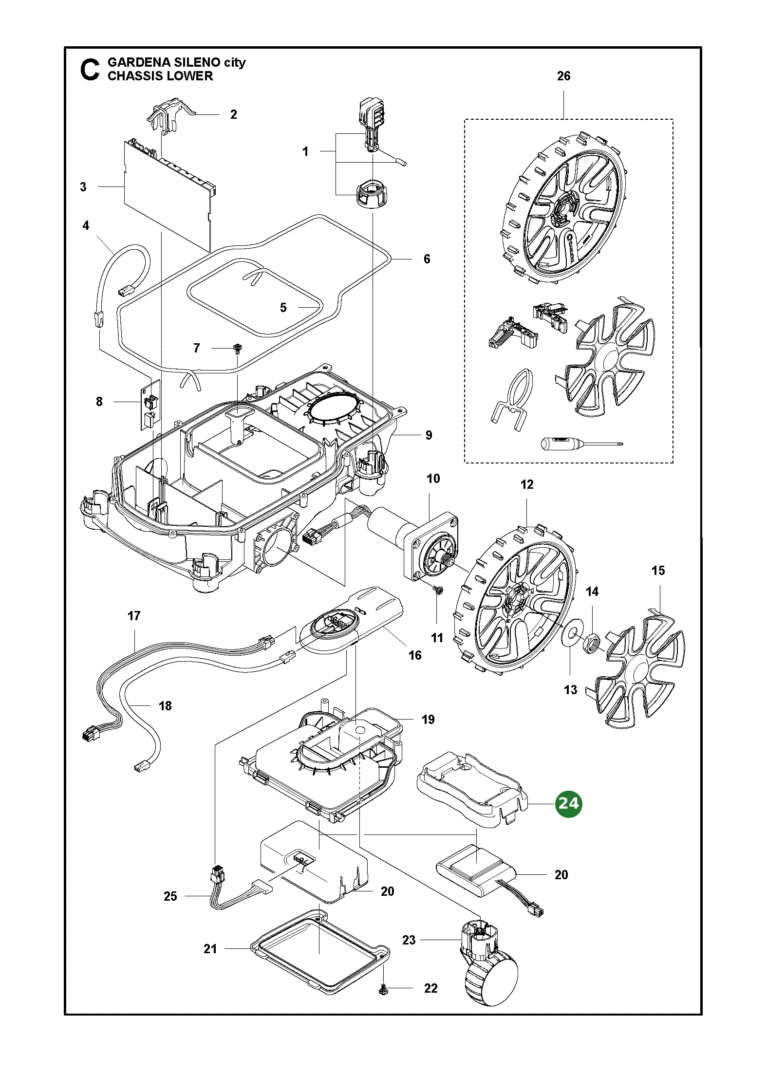 Position im Ersatzteilkatalog