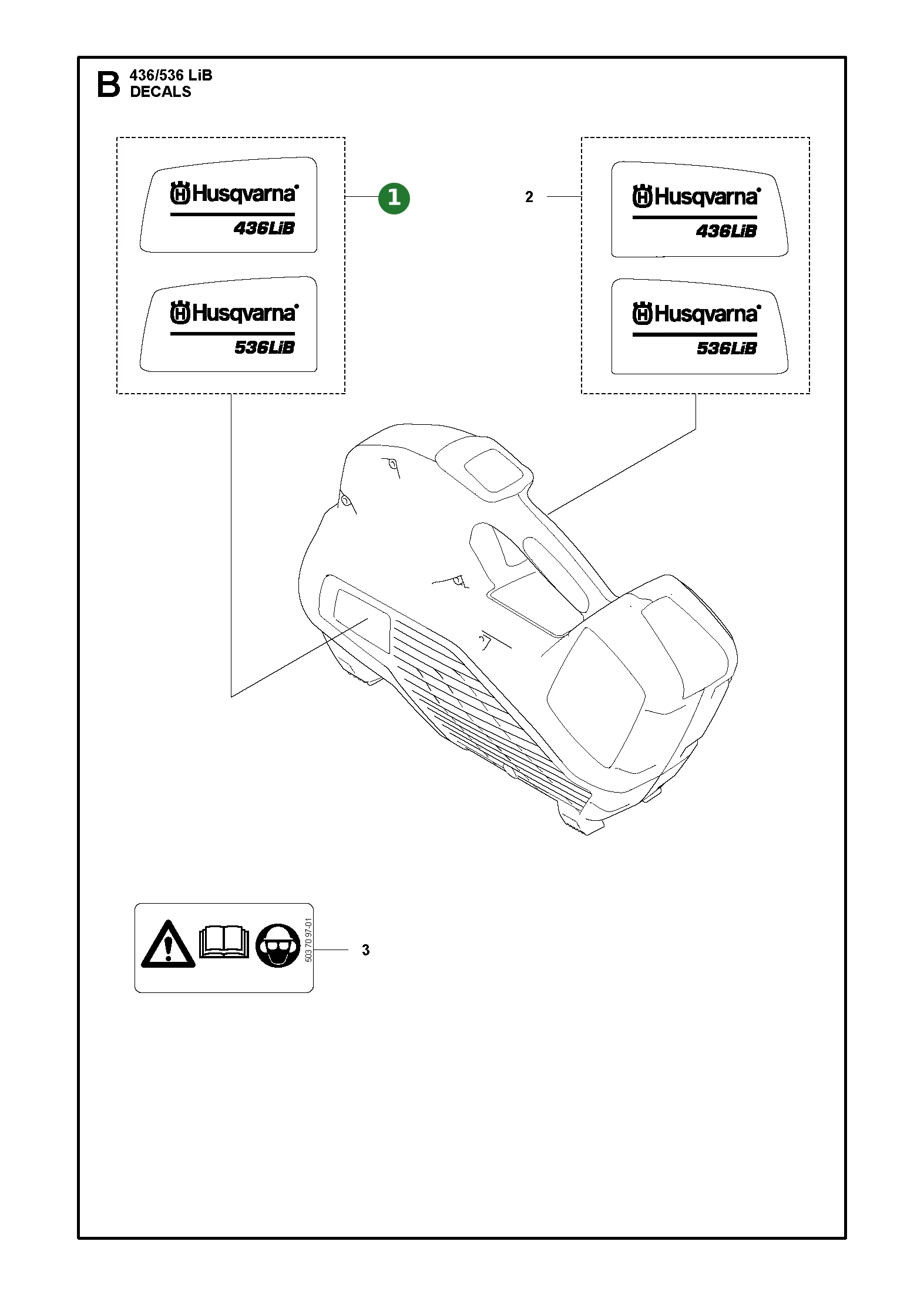 Position im Ersatzteilkatalog
