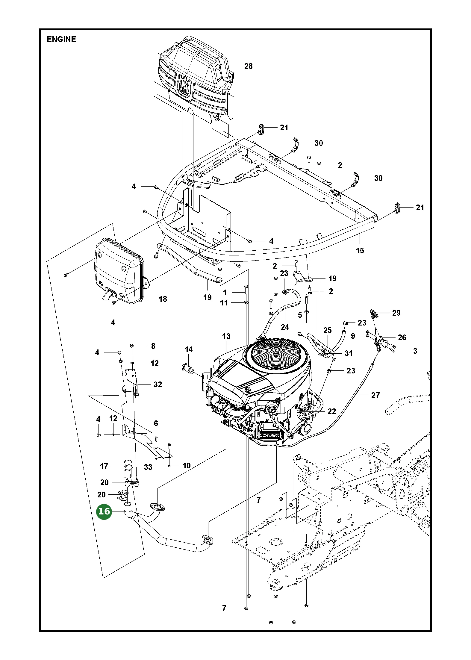 Position im Ersatzteilkatalog