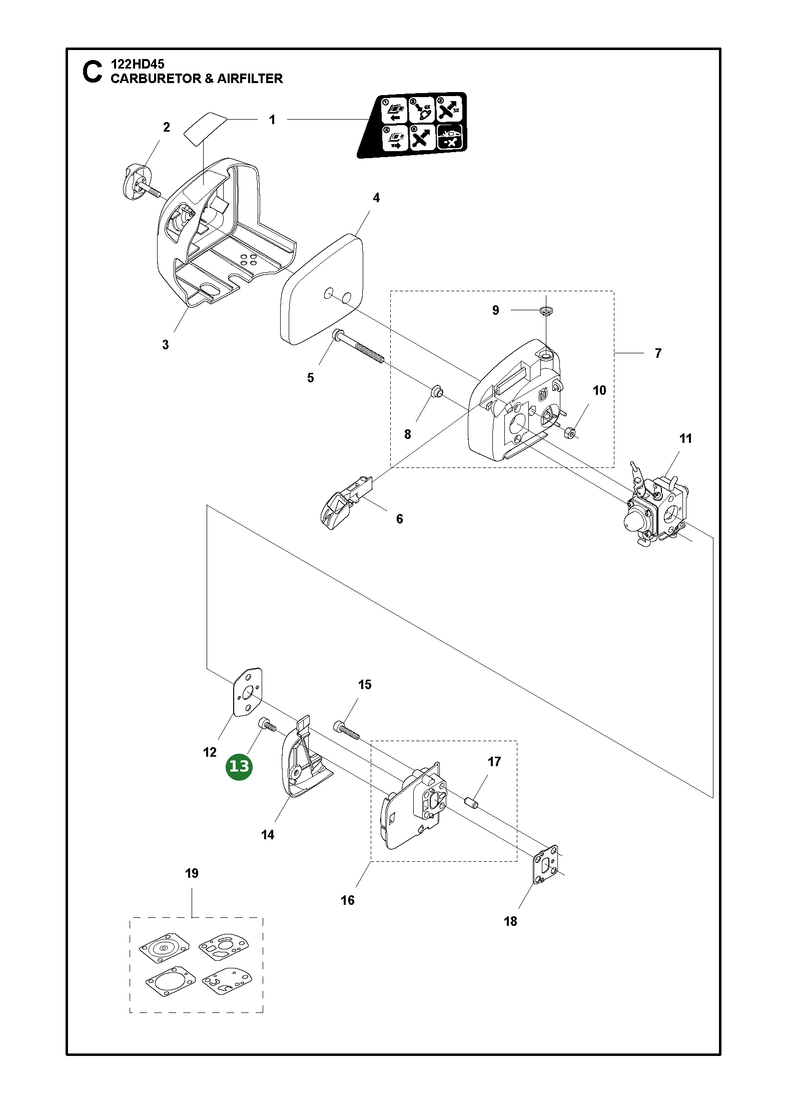 Position im Ersatzteilkatalog
