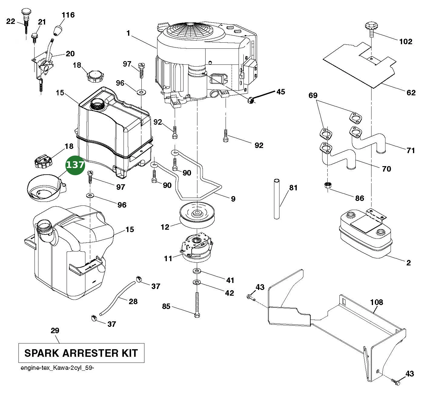 Position im Ersatzteilkatalog