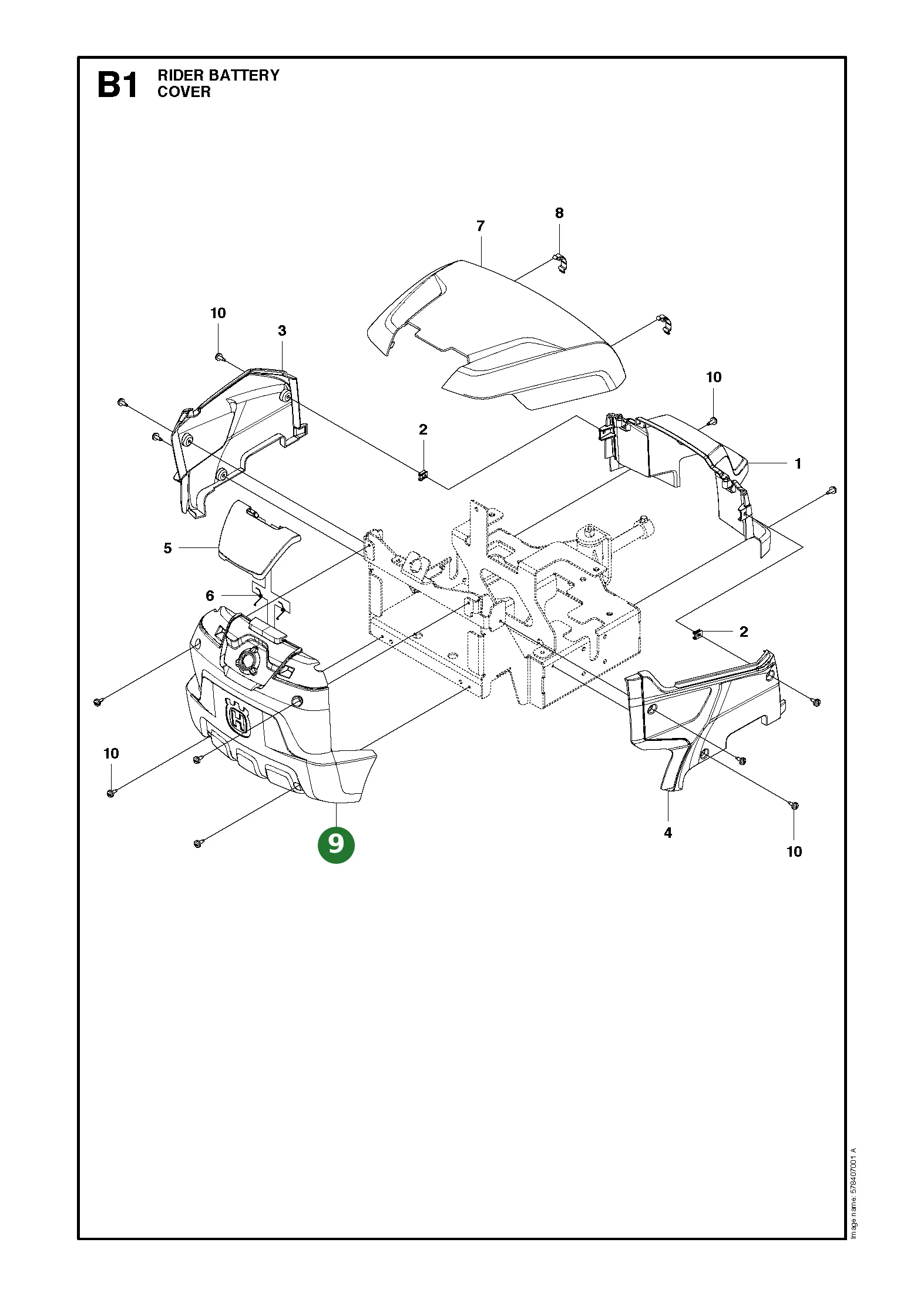 Position im Ersatzteilkatalog
