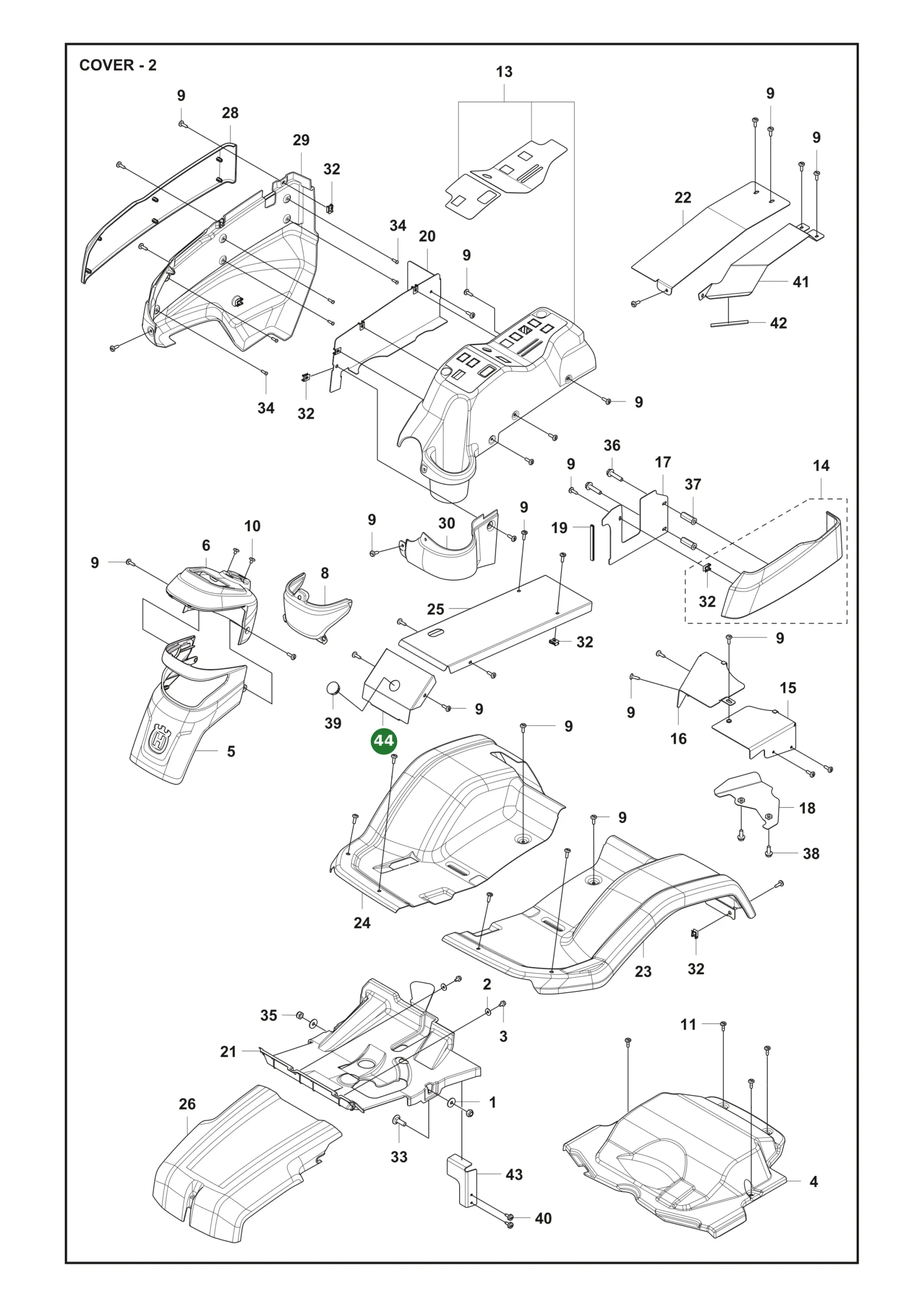 Position im Ersatzteilkatalog