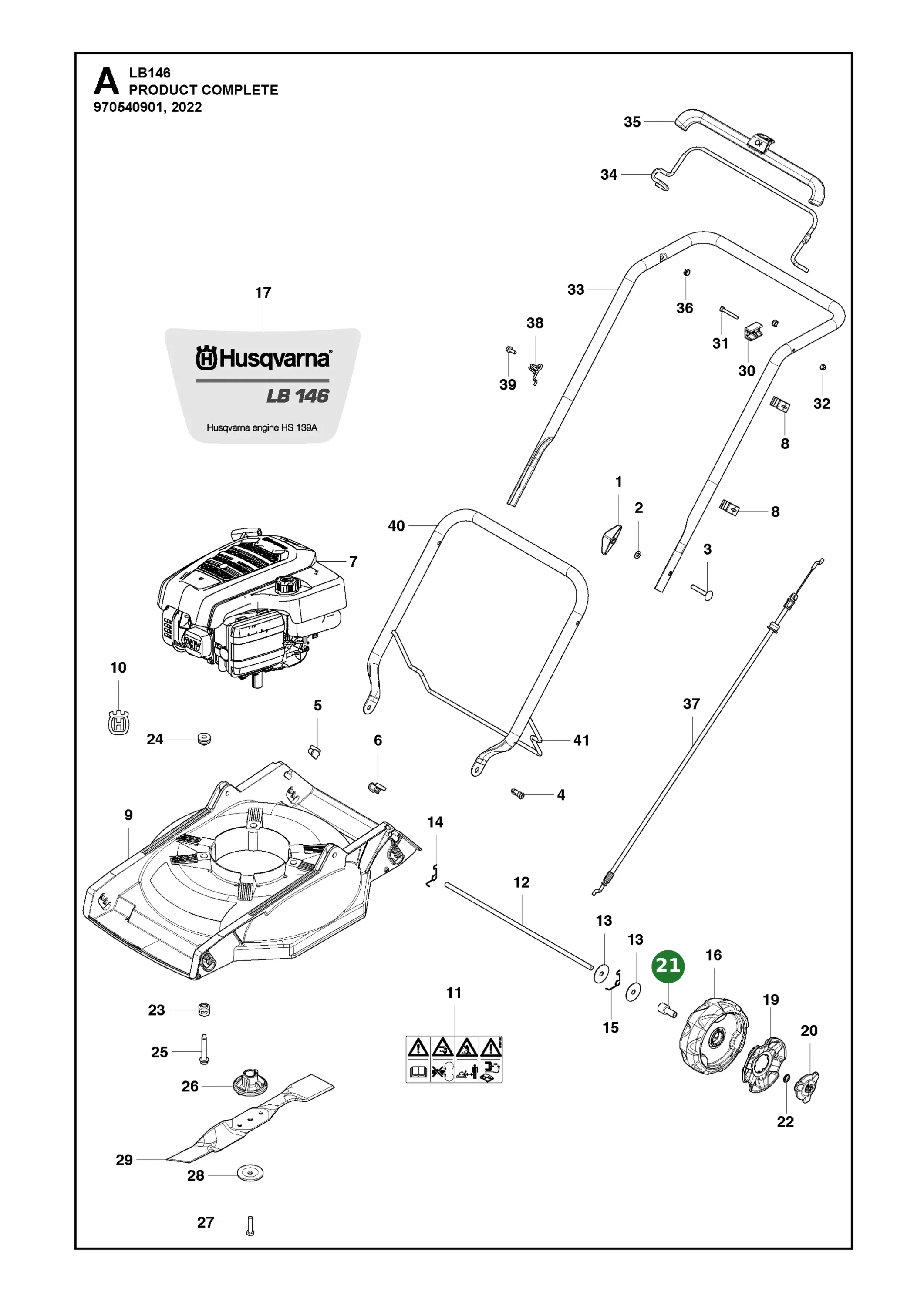 Position im Ersatzteilkatalog