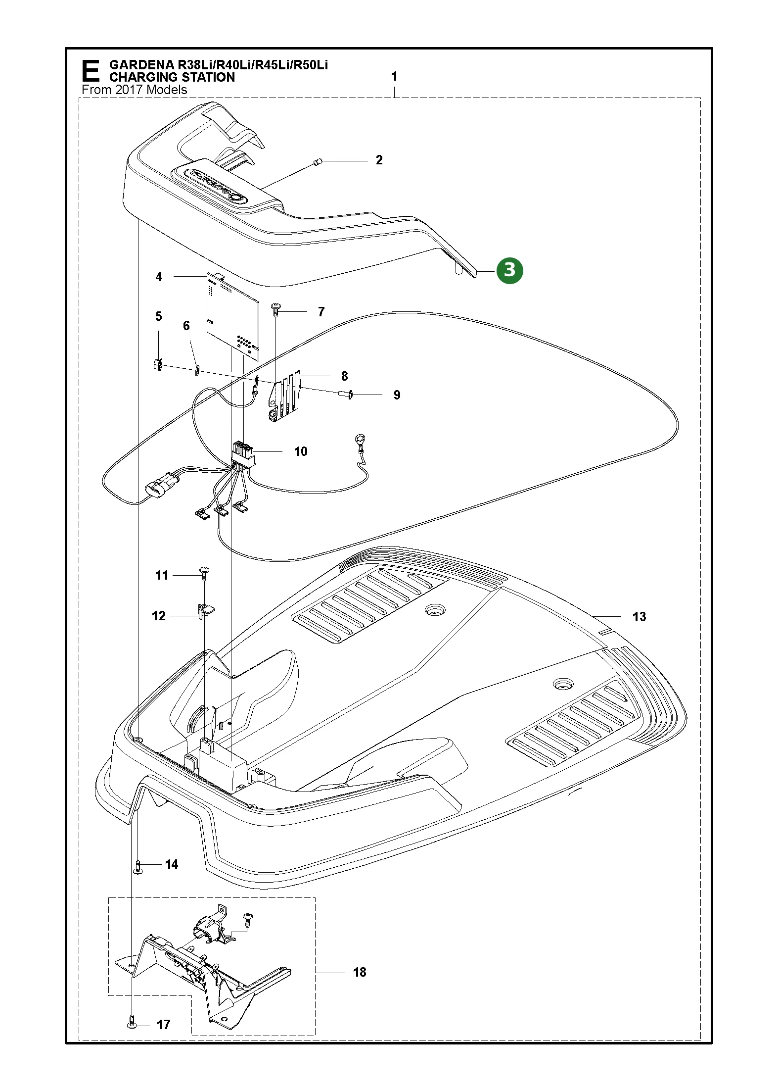 Position im Ersatzteilkatalog
