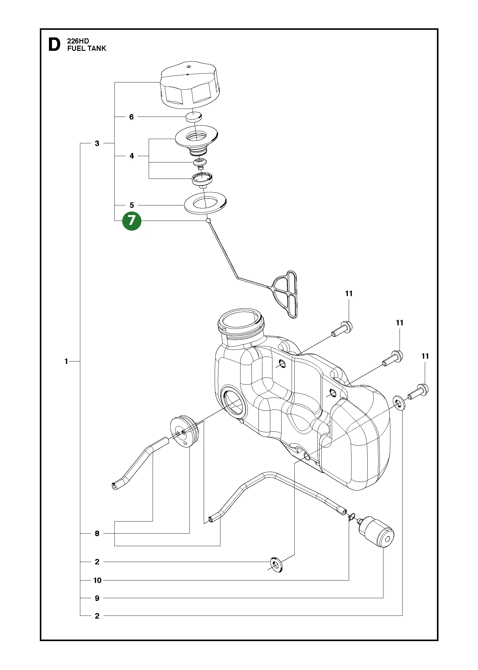 Position im Ersatzteilkatalog