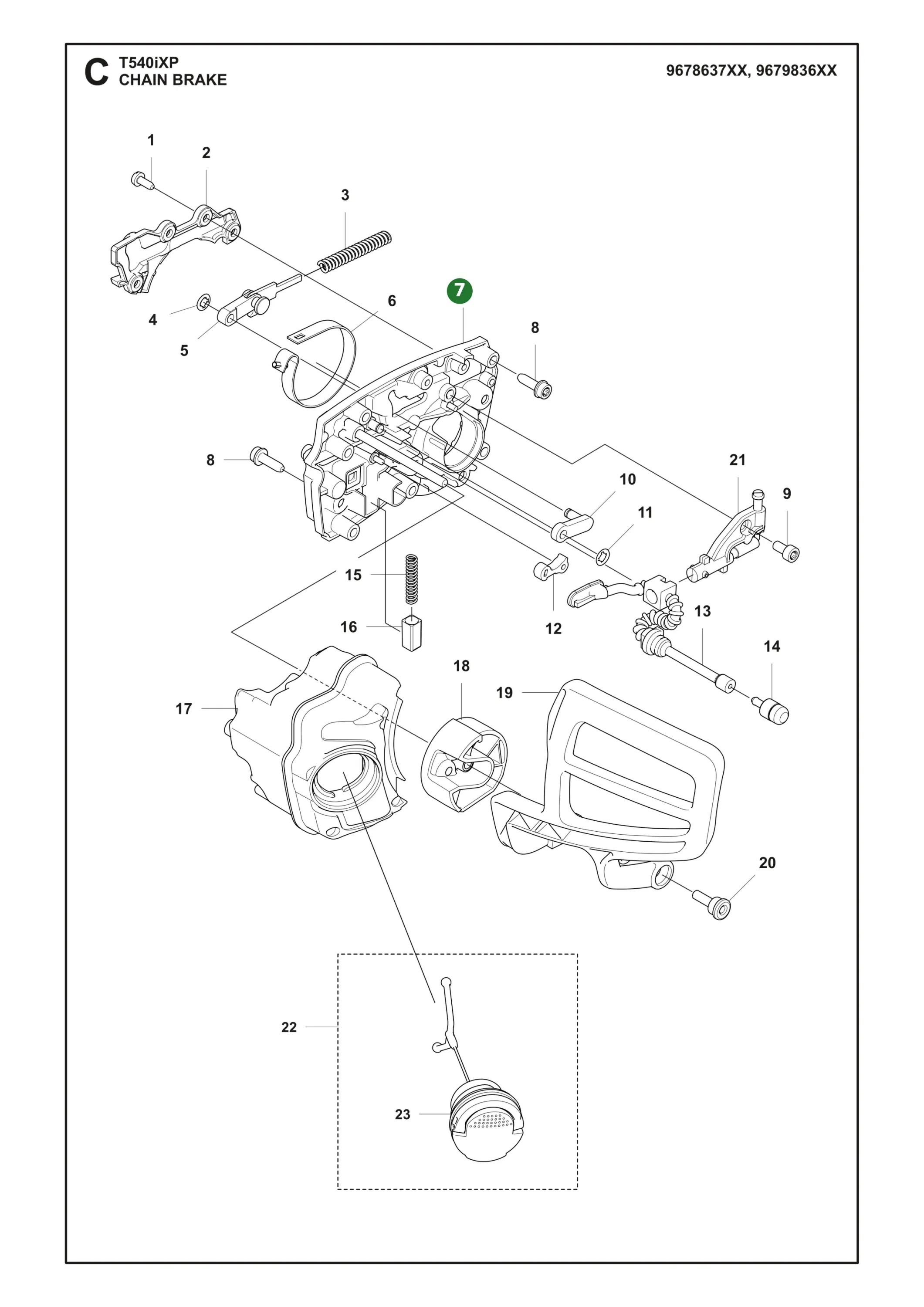 Position im Ersatzteilkatalog